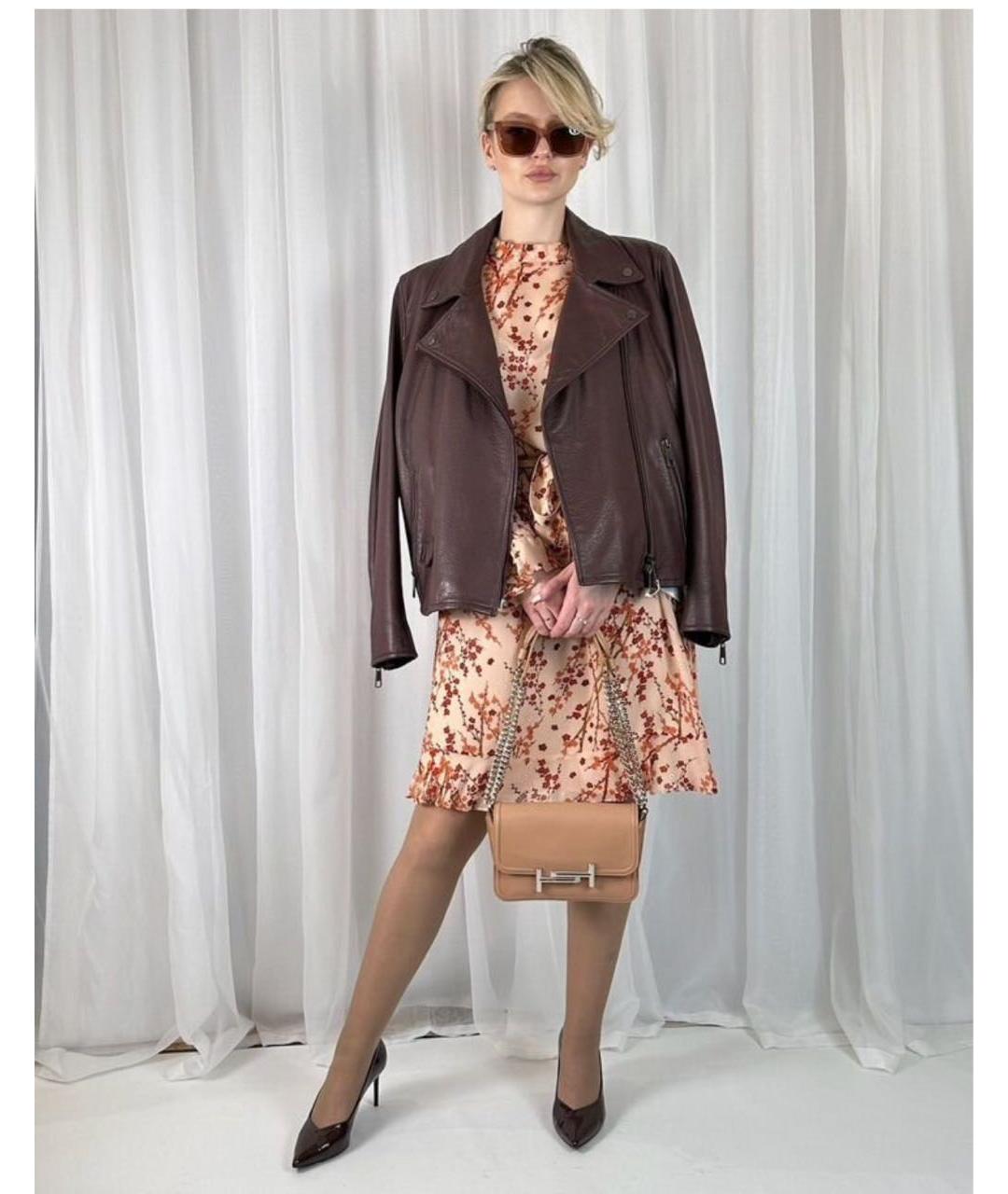 TOD'S Бежевая кожаная сумка через плечо, фото 6
