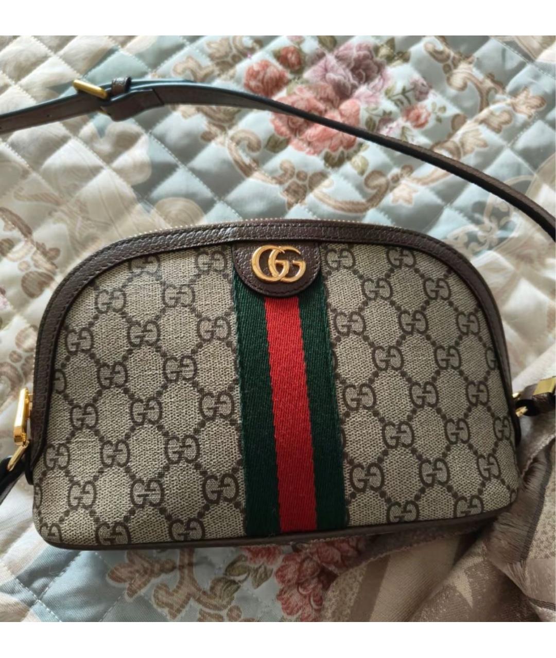 GUCCI Бежевая сумка через плечо, фото 7