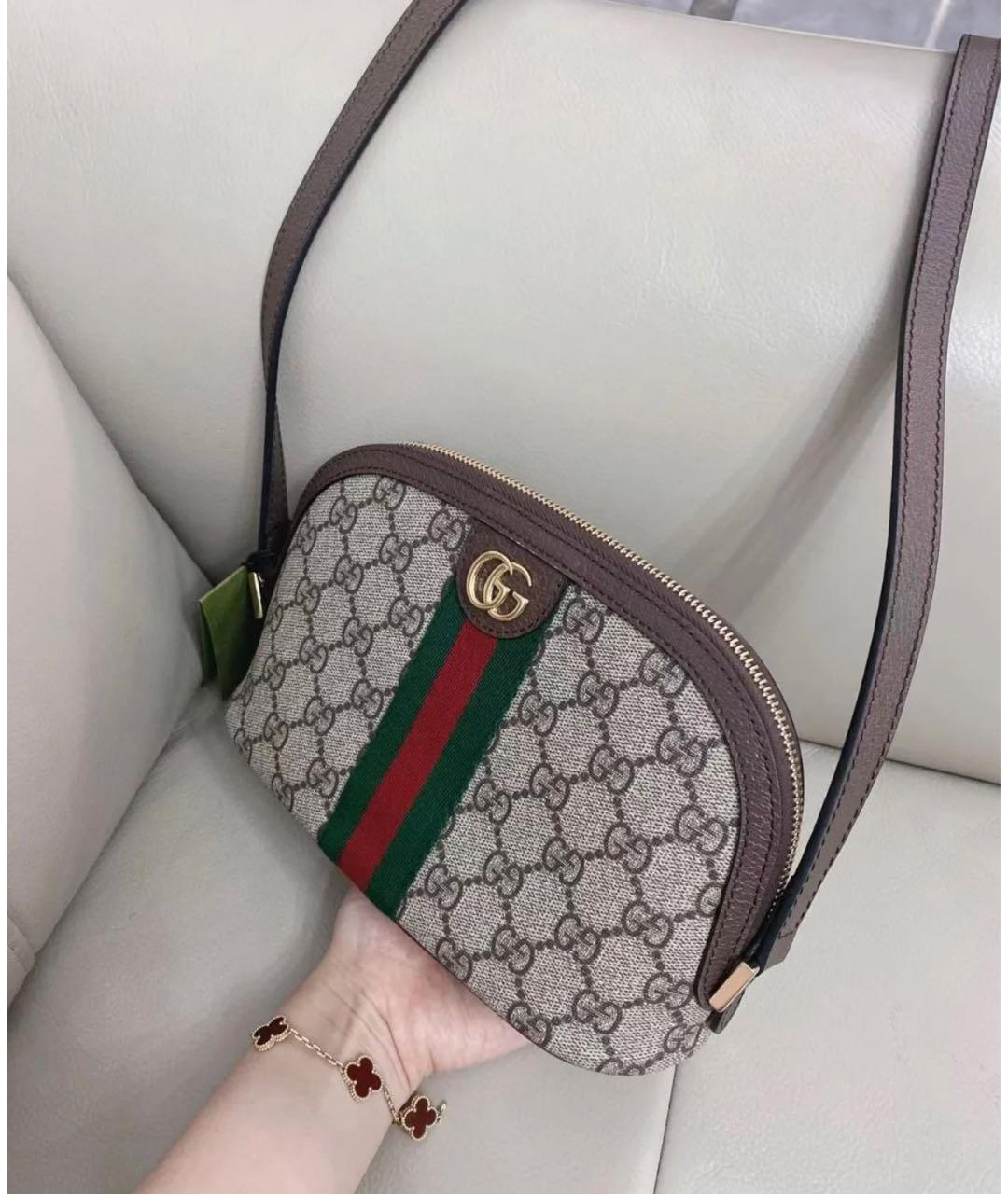 GUCCI Бежевая сумка через плечо, фото 8