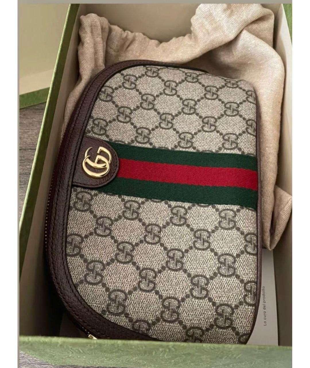 GUCCI Бежевая сумка через плечо, фото 6
