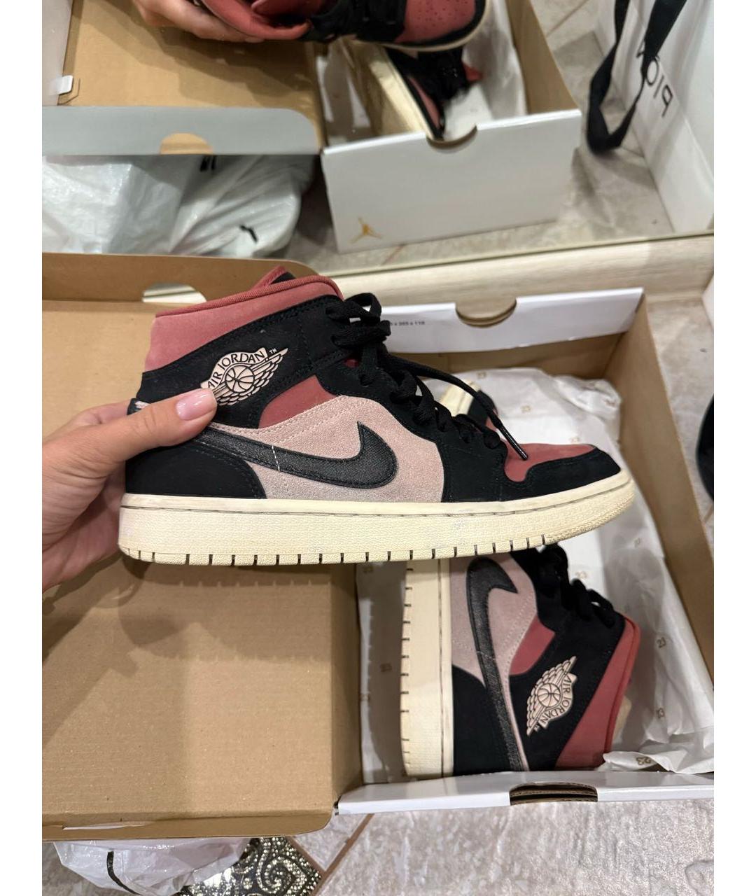 NIKE Розовые кроссовки, фото 2