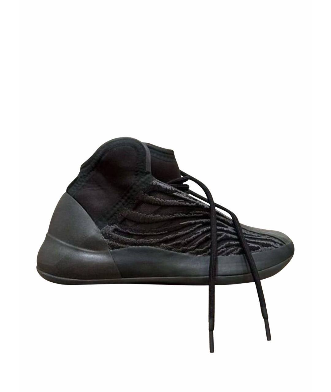 ADIDAS YEEZY Серые текстильные кроссовки, фото 1