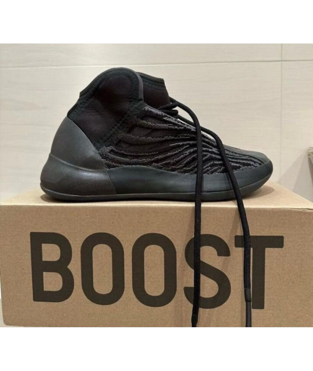 ADIDAS YEEZY Серые текстильные кроссовки, фото 3