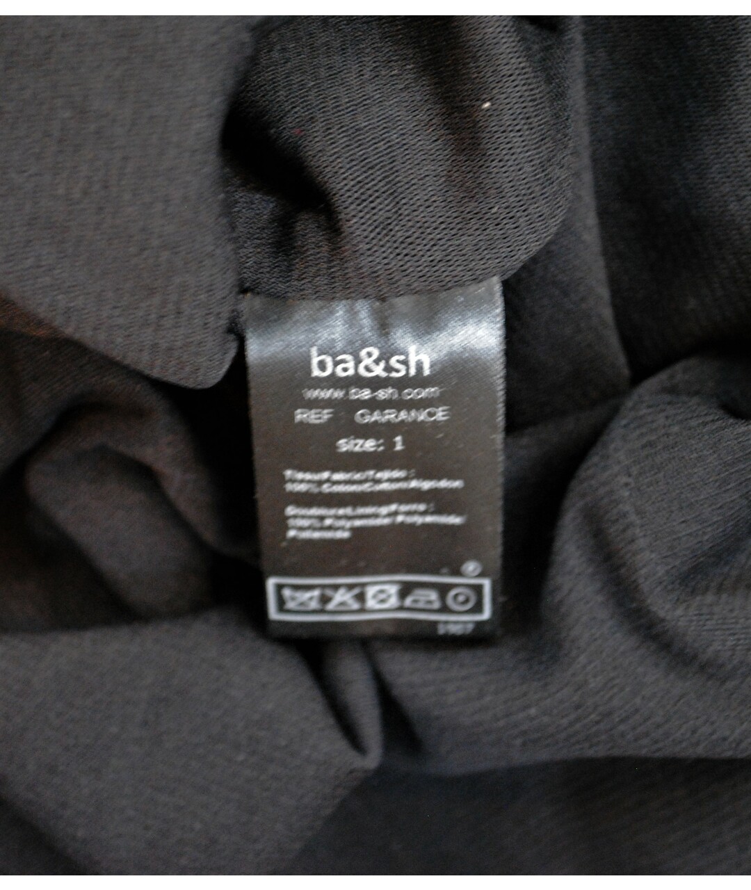BA&SH Черное кружевное вечернее платье, фото 8