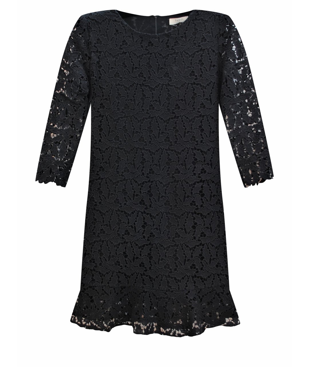 BA&SH Черное кружевное вечернее платье, фото 1