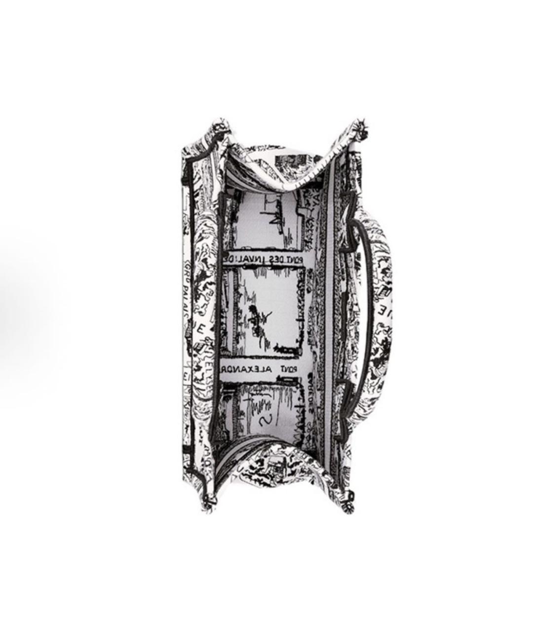 CHRISTIAN DIOR Белая сумка тоут, фото 4