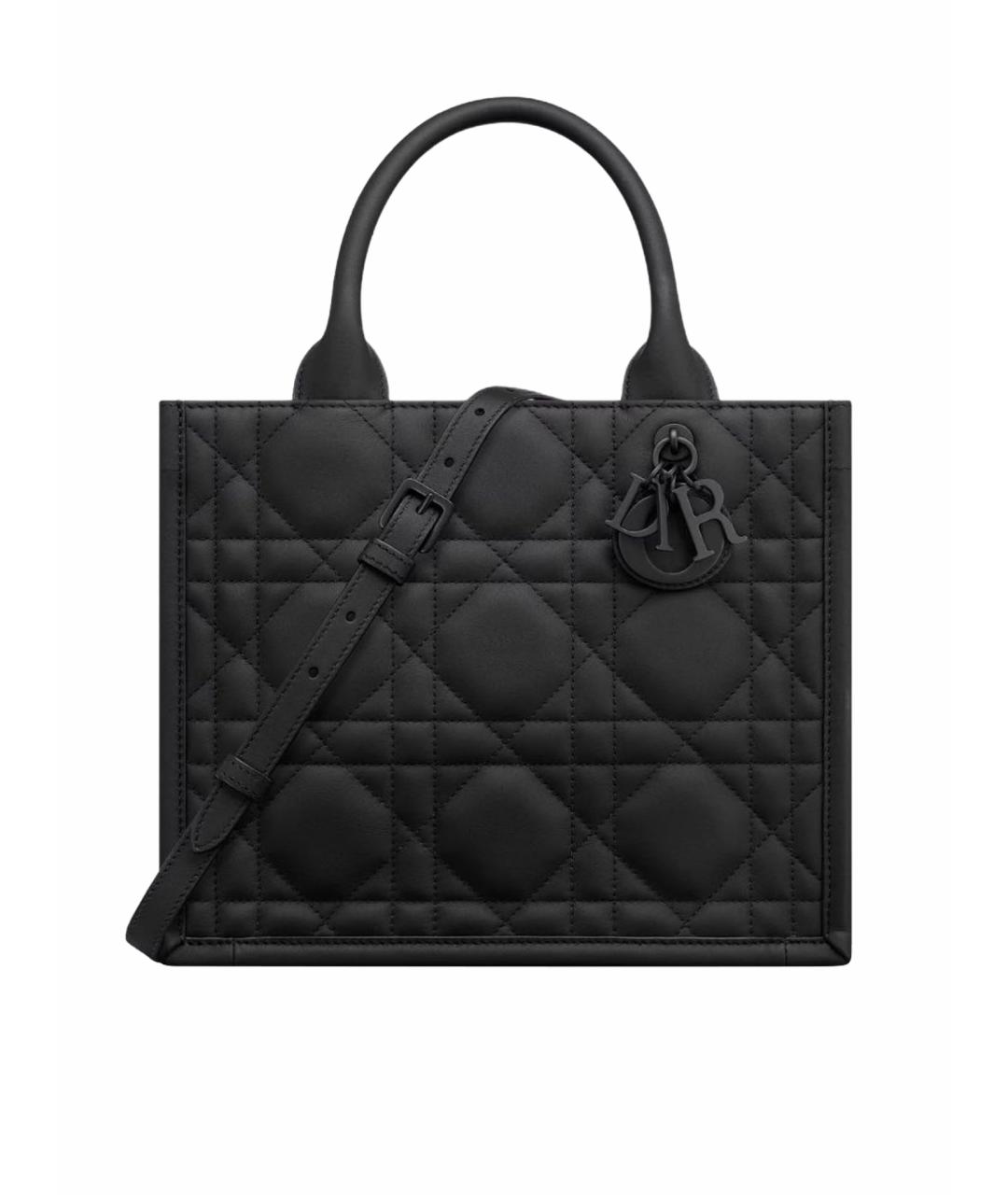 CHRISTIAN DIOR Черная сумка тоут, фото 1
