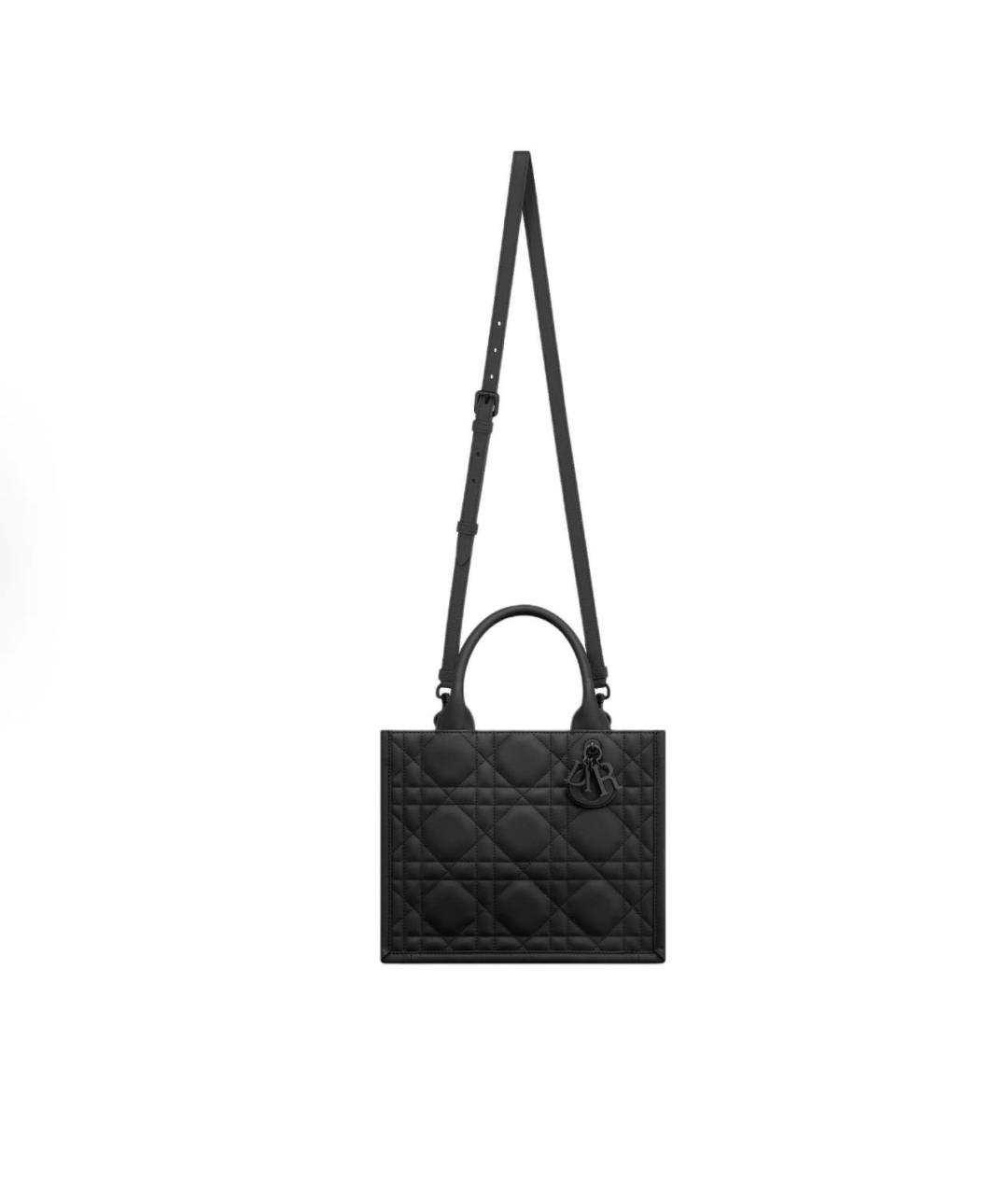 CHRISTIAN DIOR Черная сумка тоут, фото 2
