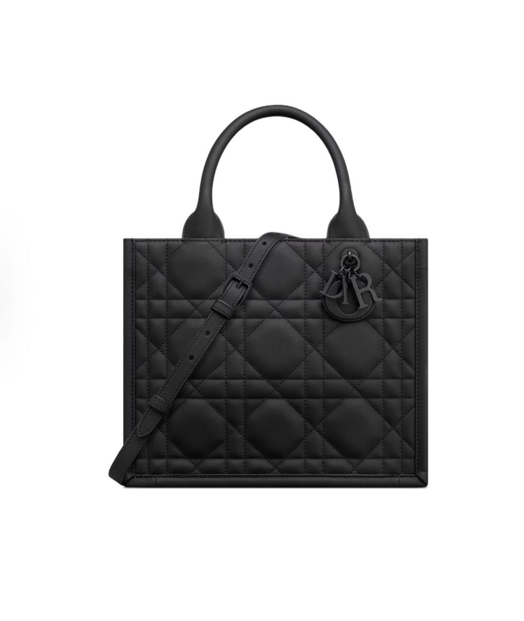CHRISTIAN DIOR Черная сумка тоут, фото 5
