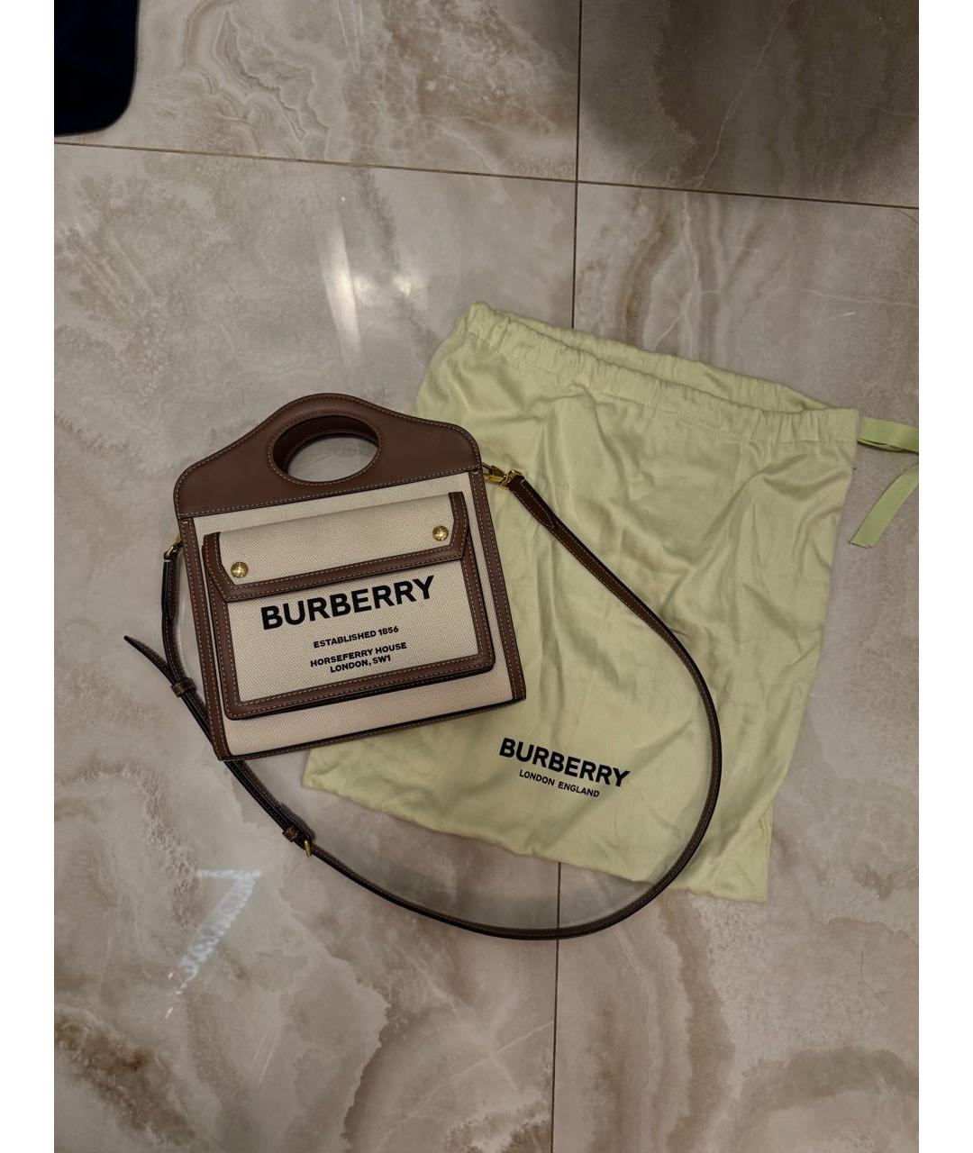 BURBERRY Сумка с короткими ручками, фото 2