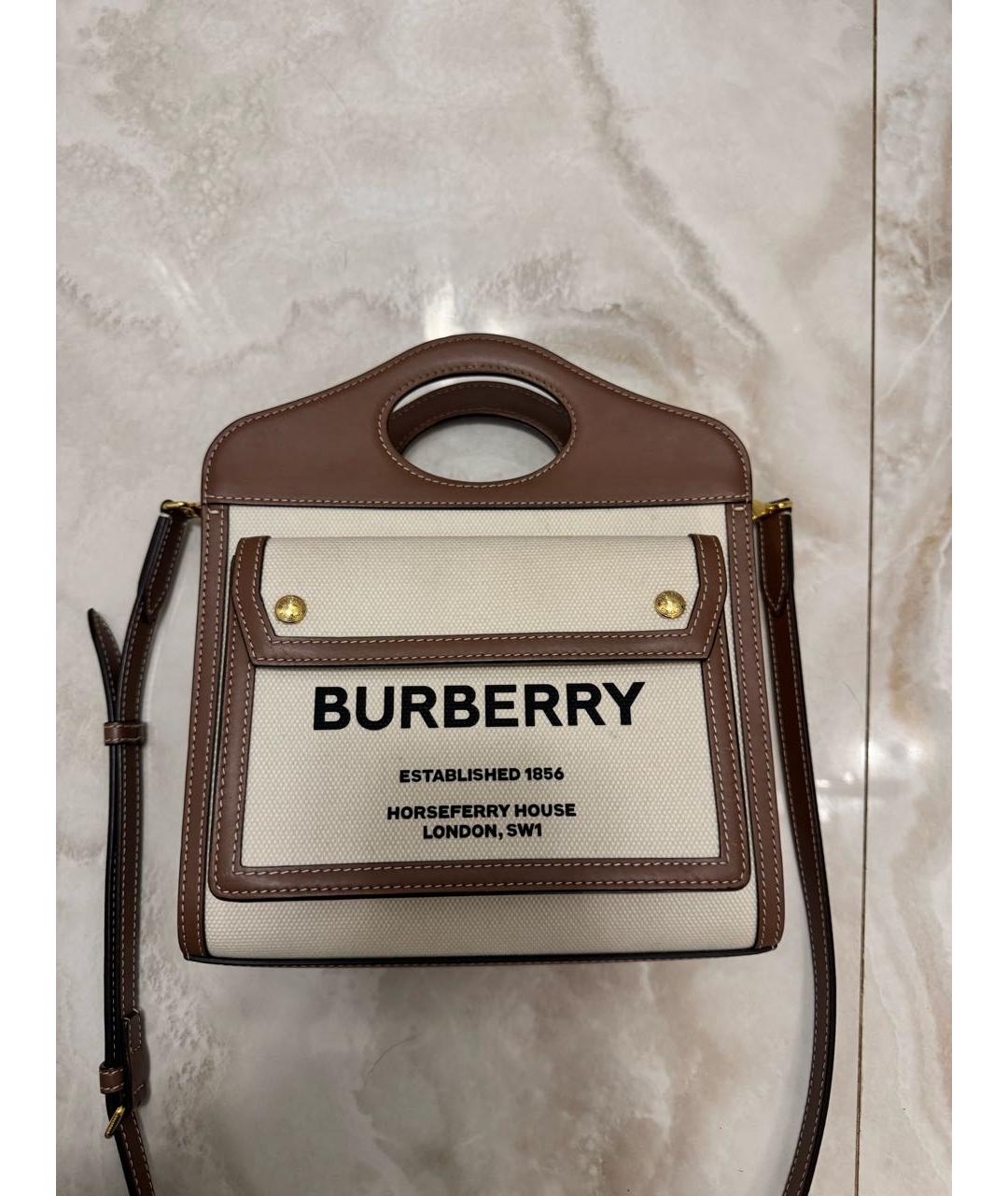 BURBERRY Сумка с короткими ручками, фото 3