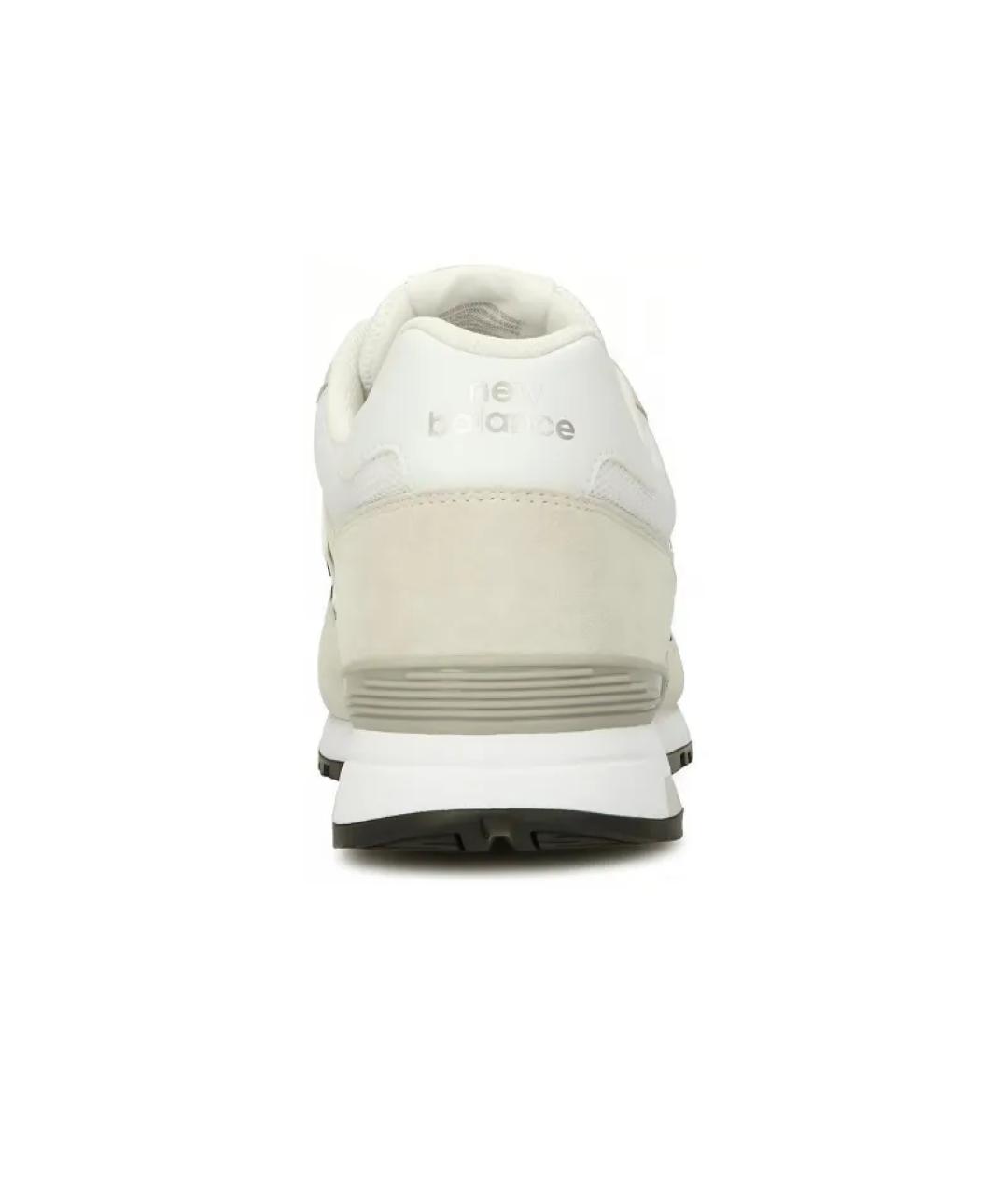NEW BALANCE Бежевые низкие кроссовки / кеды из искусственной кожи, фото 4