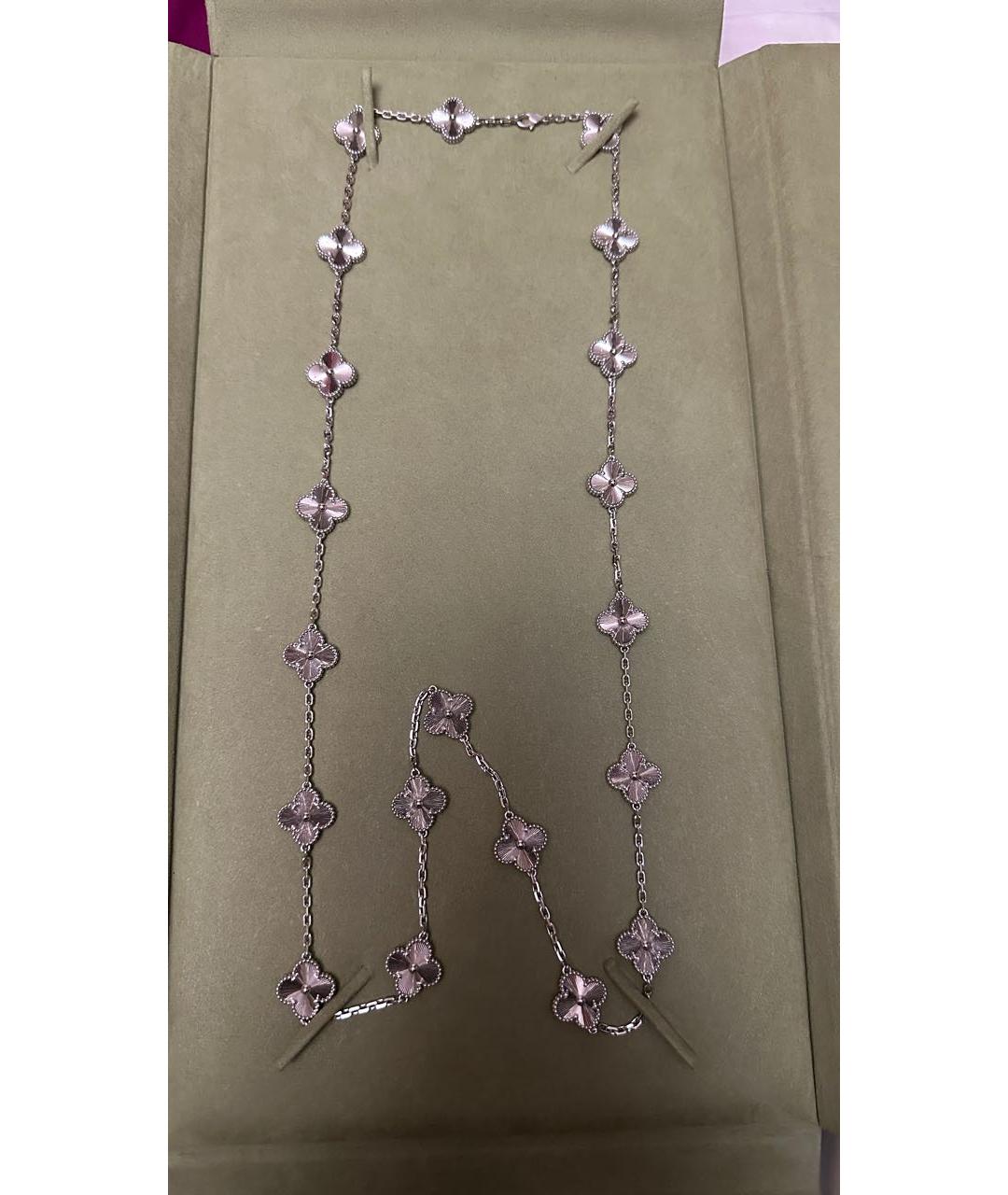 VAN CLEEF & ARPELS Колье из белого золота, фото 2