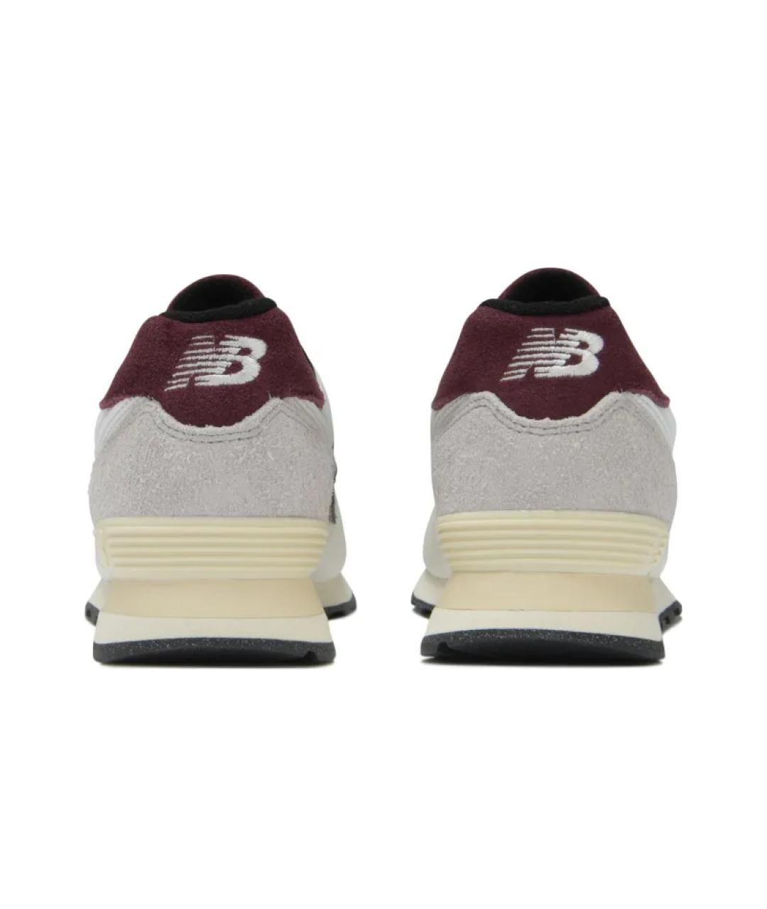 NEW BALANCE Серые низкие кроссовки / кеды, фото 4