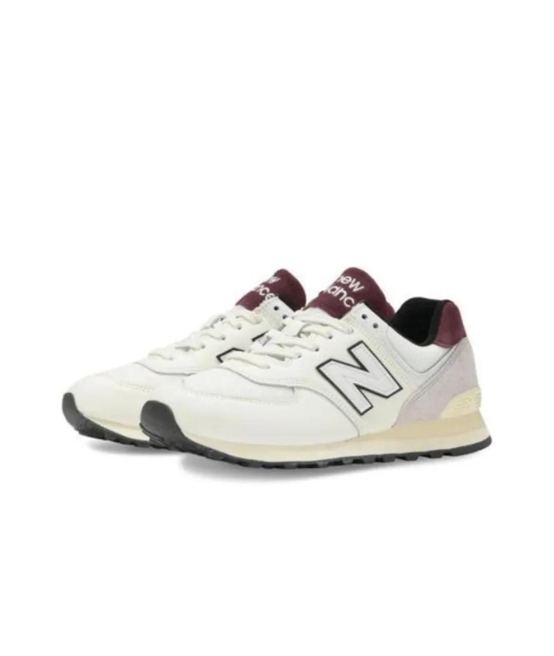 NEW BALANCE Серые низкие кроссовки / кеды, фото 3