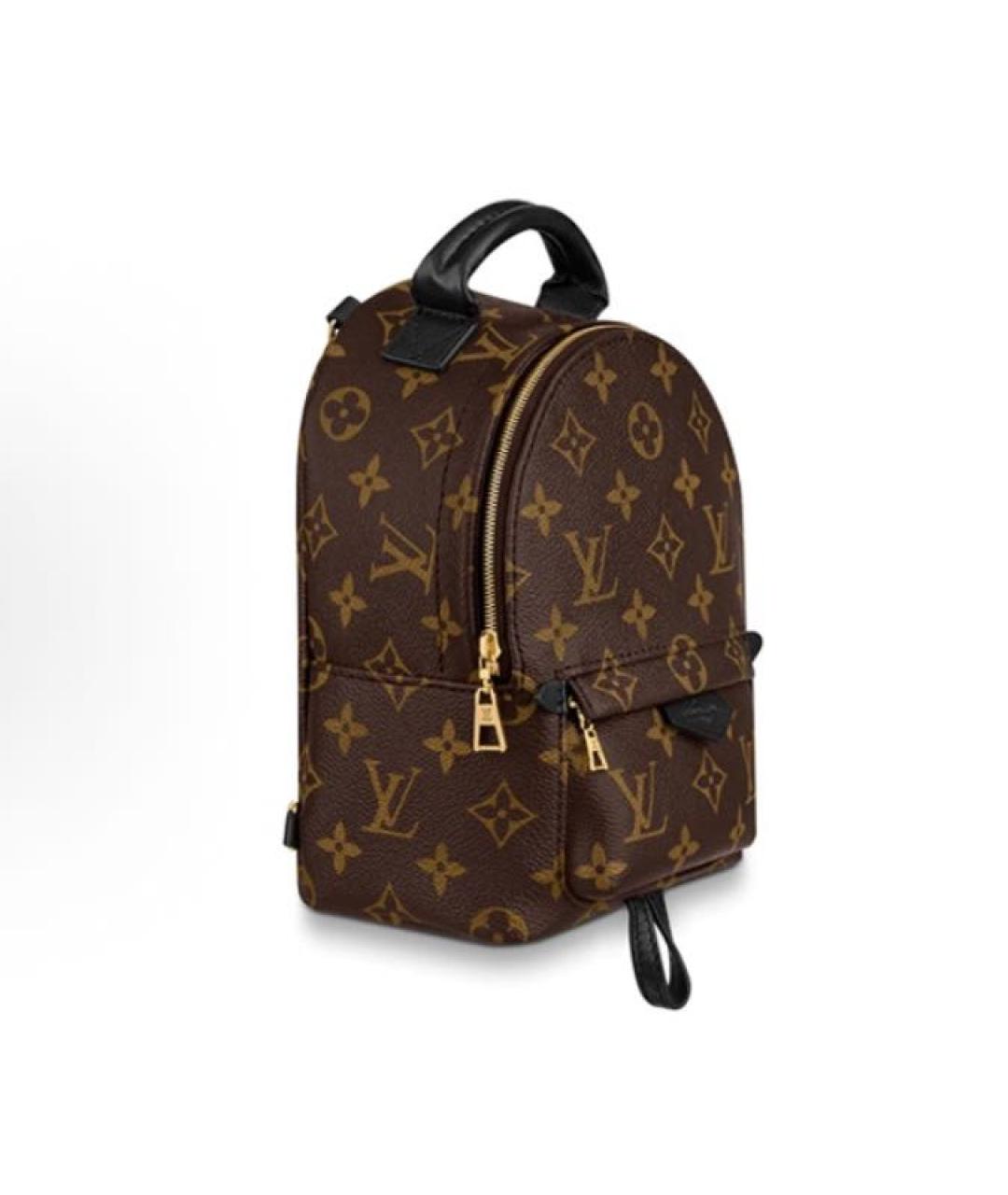 LOUIS VUITTON Коричневый рюкзак, фото 3