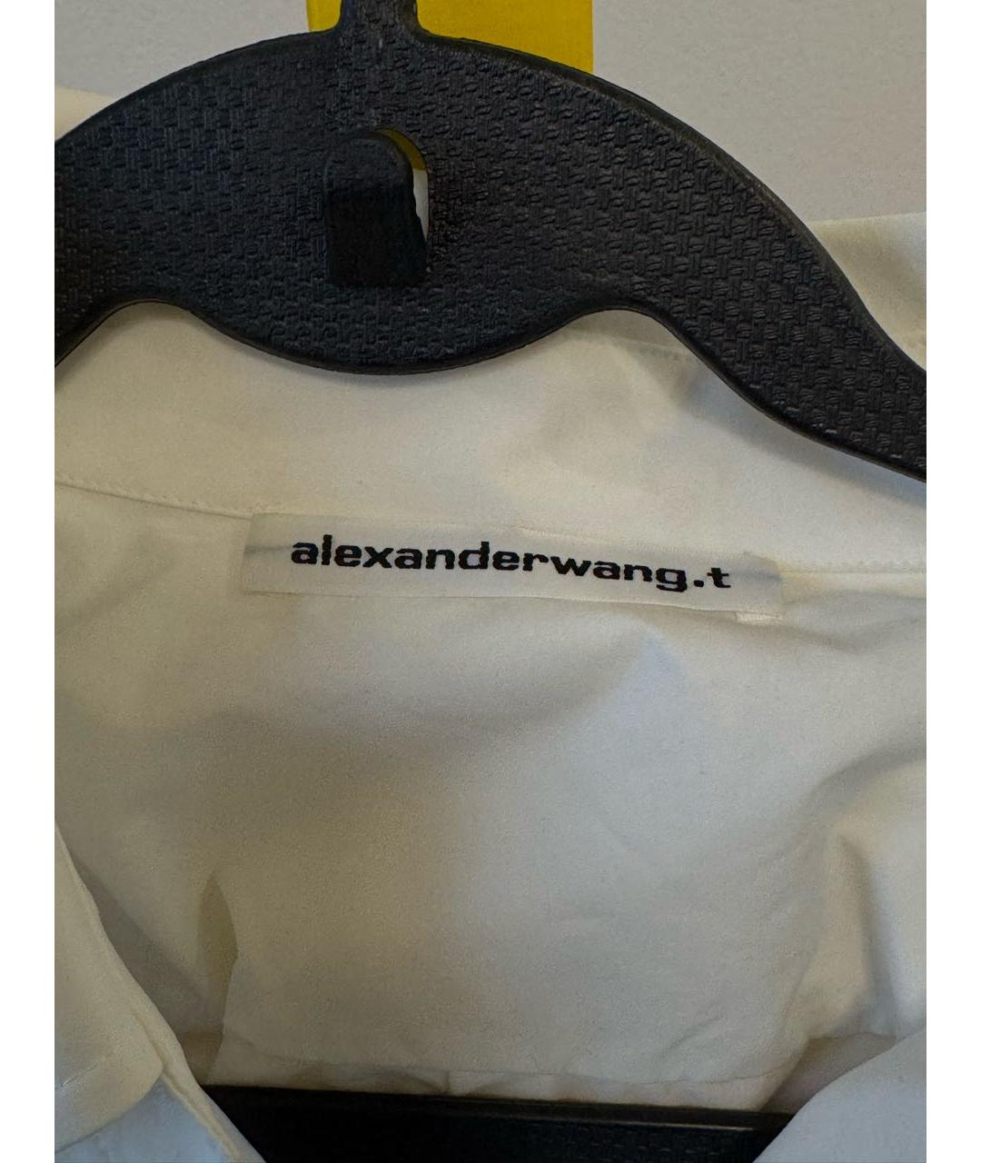 ALEXANDER WANG Белая шерстяная рубашка, фото 3