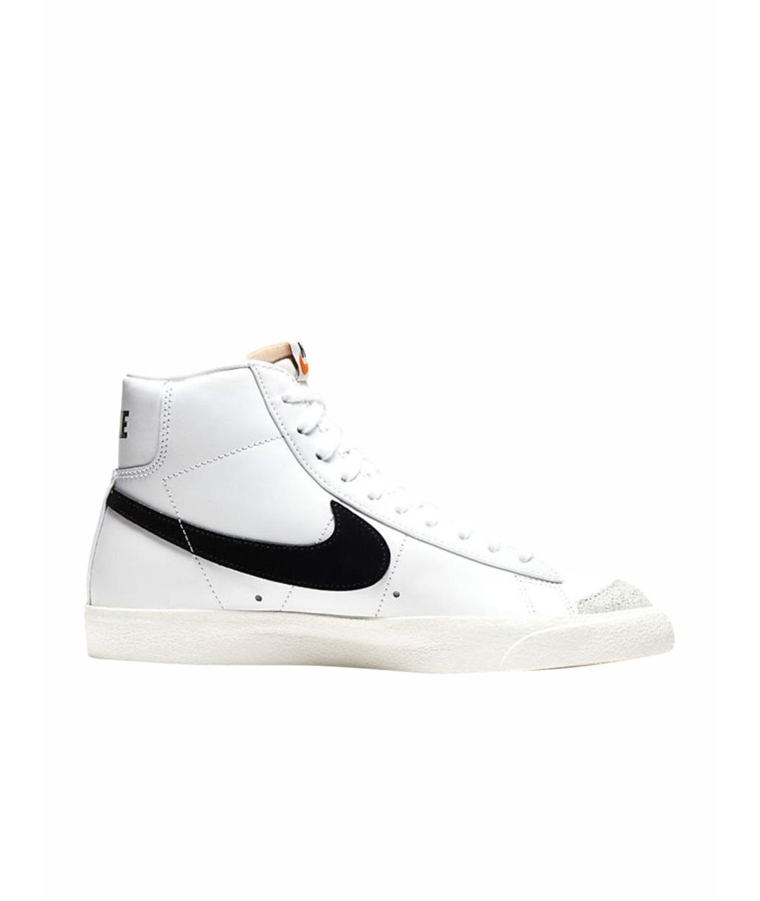 NIKE Черные кожаные кроссовки, фото 1
