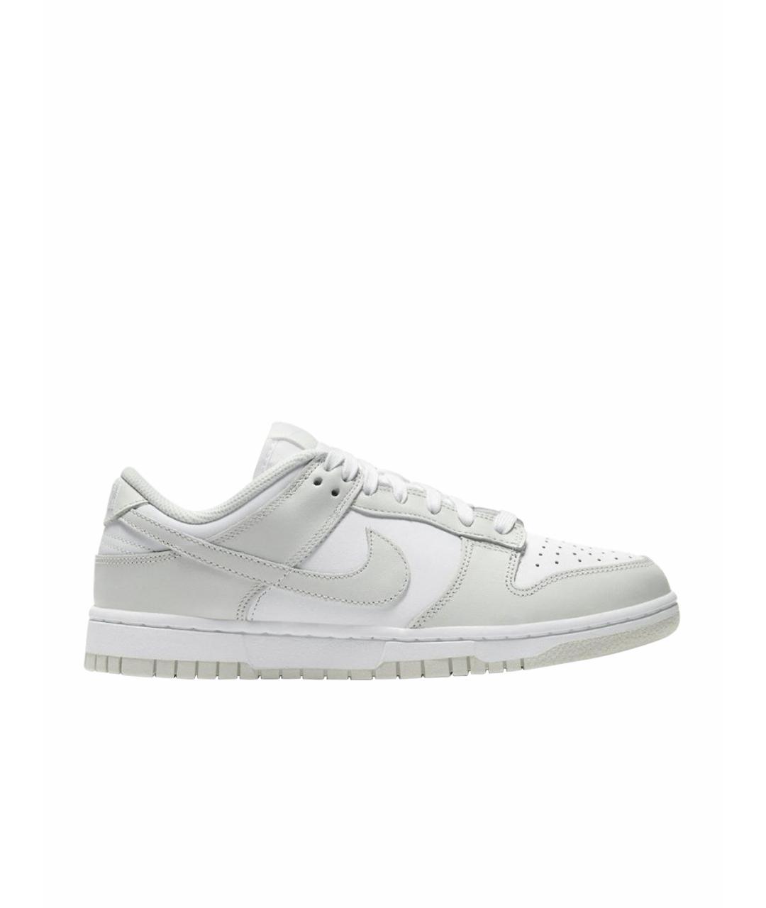 NIKE Белые кожаные кроссовки, фото 1