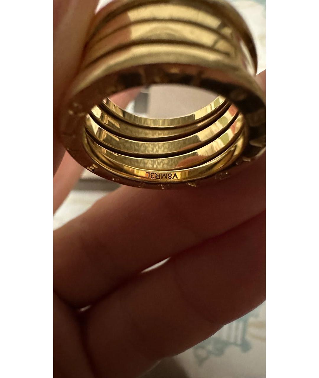 BVLGARI Золотое кольцо из желтого золота, фото 4