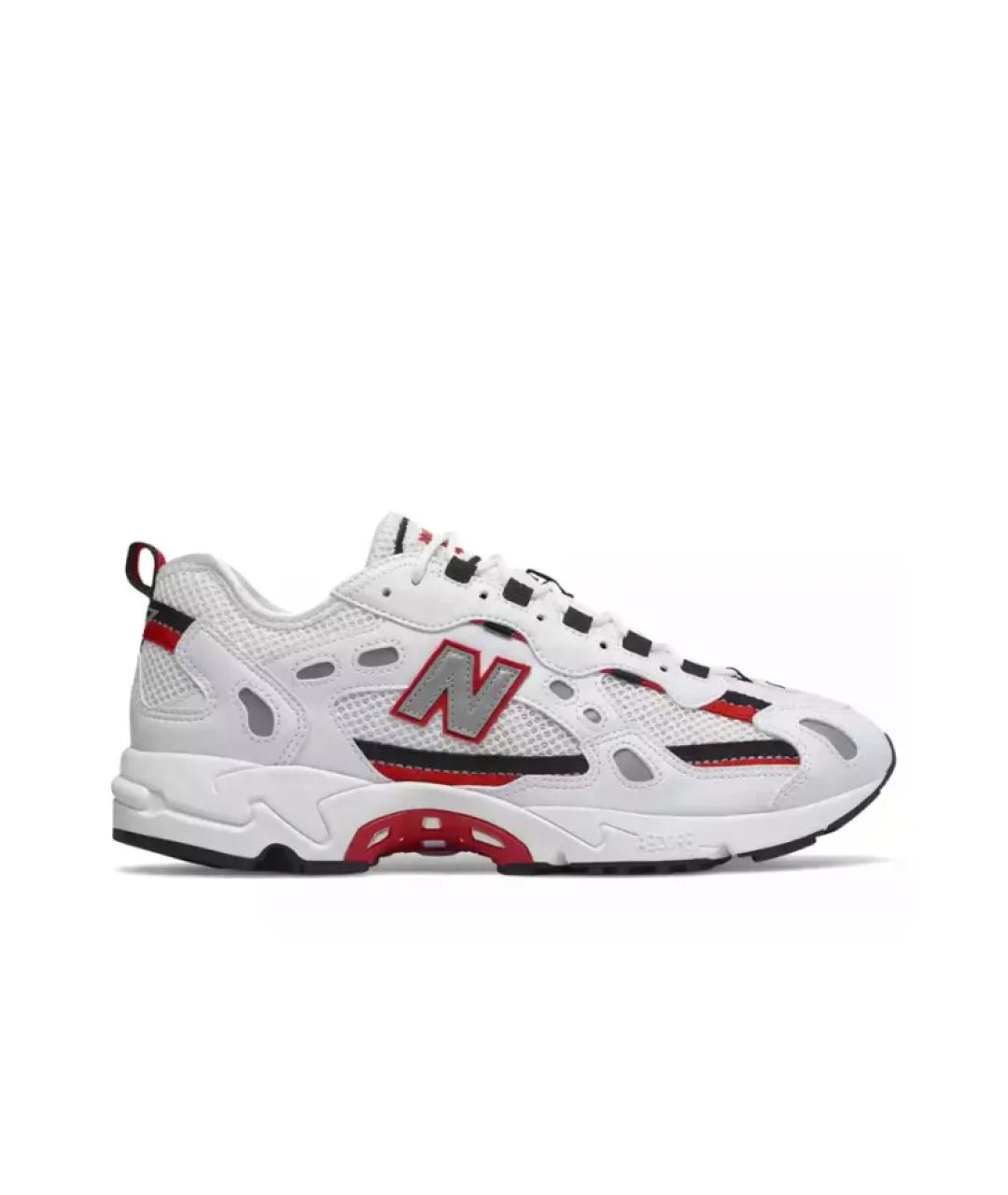 NEW BALANCE Белые низкие кроссовки / кеды, фото 5