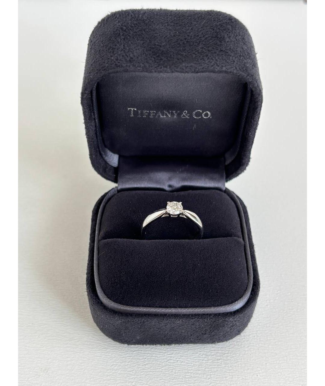 TIFFANY&CO Платиновое кольцо, фото 4