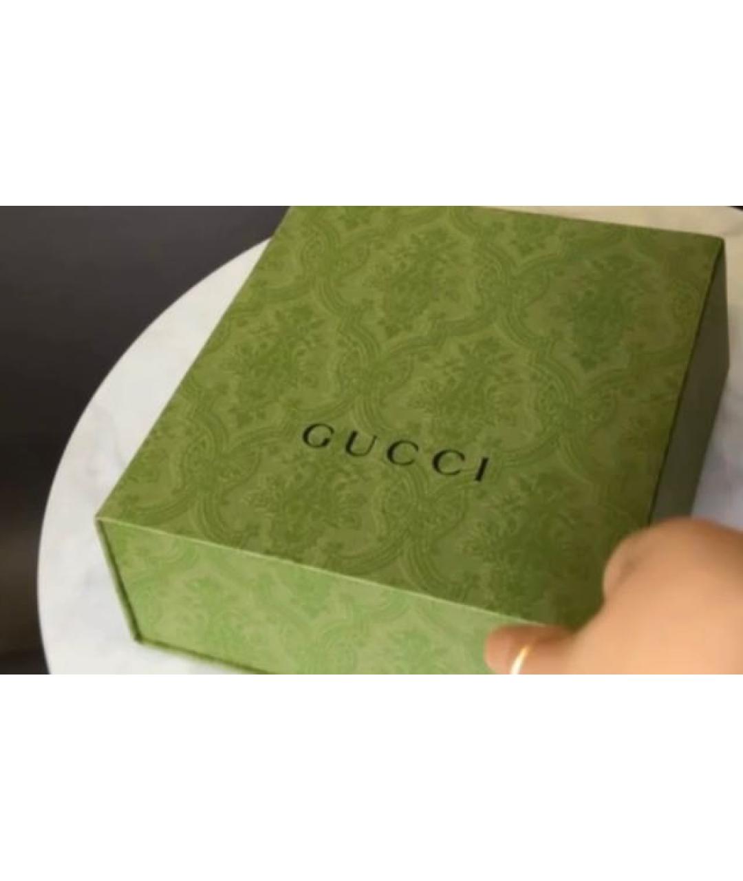 GUCCI Коричневая шерстяная шапка, фото 3