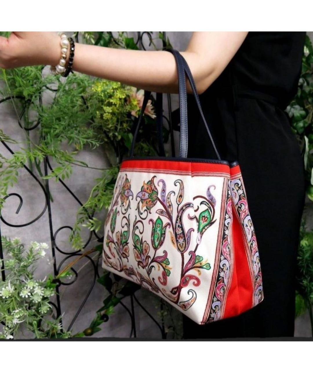 ETRO Мульти кожаная сумка тоут, фото 3