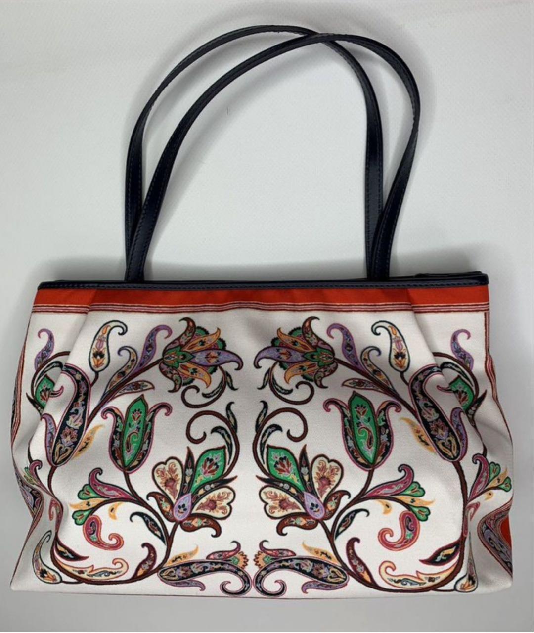 ETRO Мульти кожаная сумка тоут, фото 6