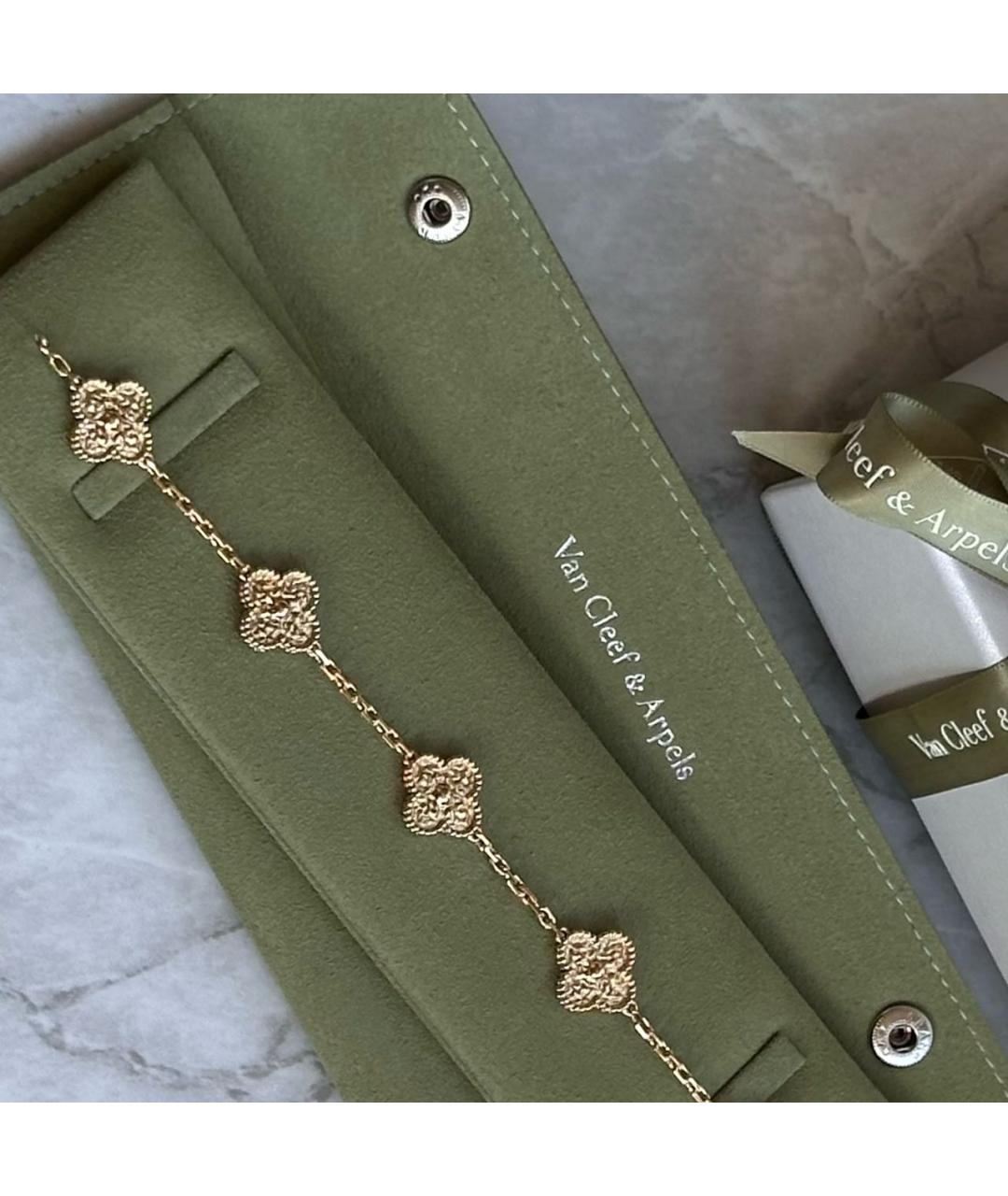 VAN CLEEF & ARPELS Золотой браслет из желтого золота, фото 4