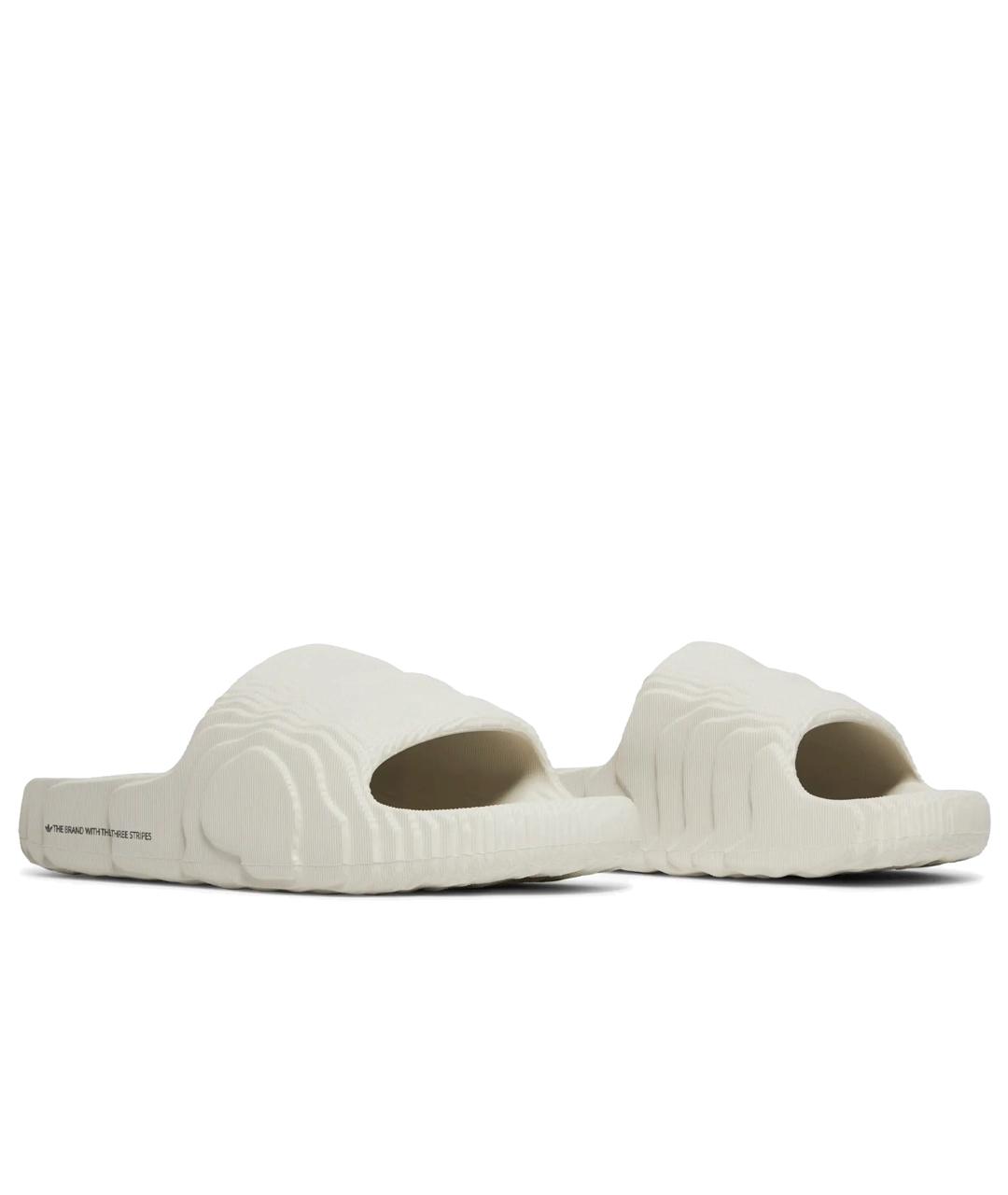 ADIDAS YEEZY Серые резиновые шлепанцы, фото 2
