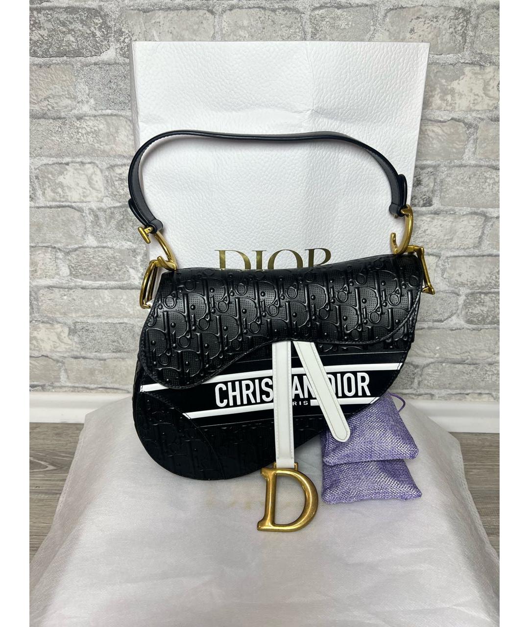 CHRISTIAN DIOR Черная сумка через плечо, фото 2