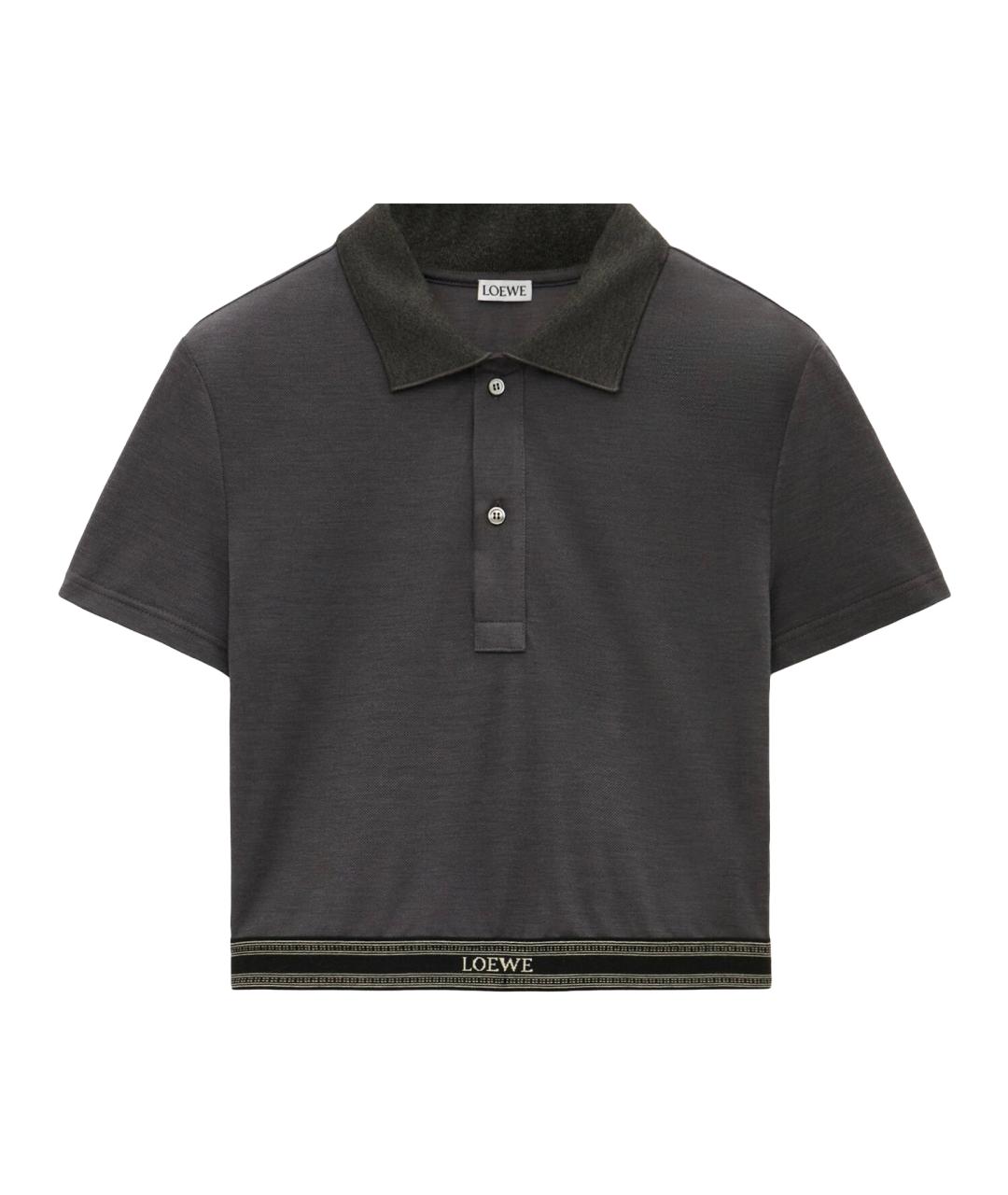 LOEWE Серая футболка, фото 1