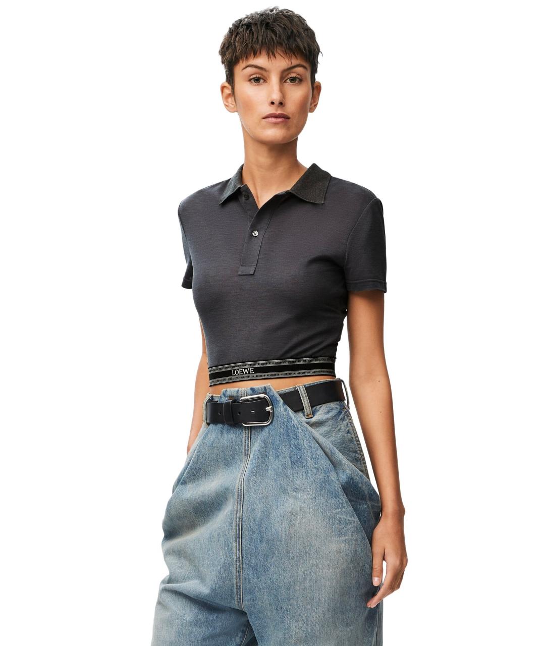LOEWE Серая футболка, фото 3