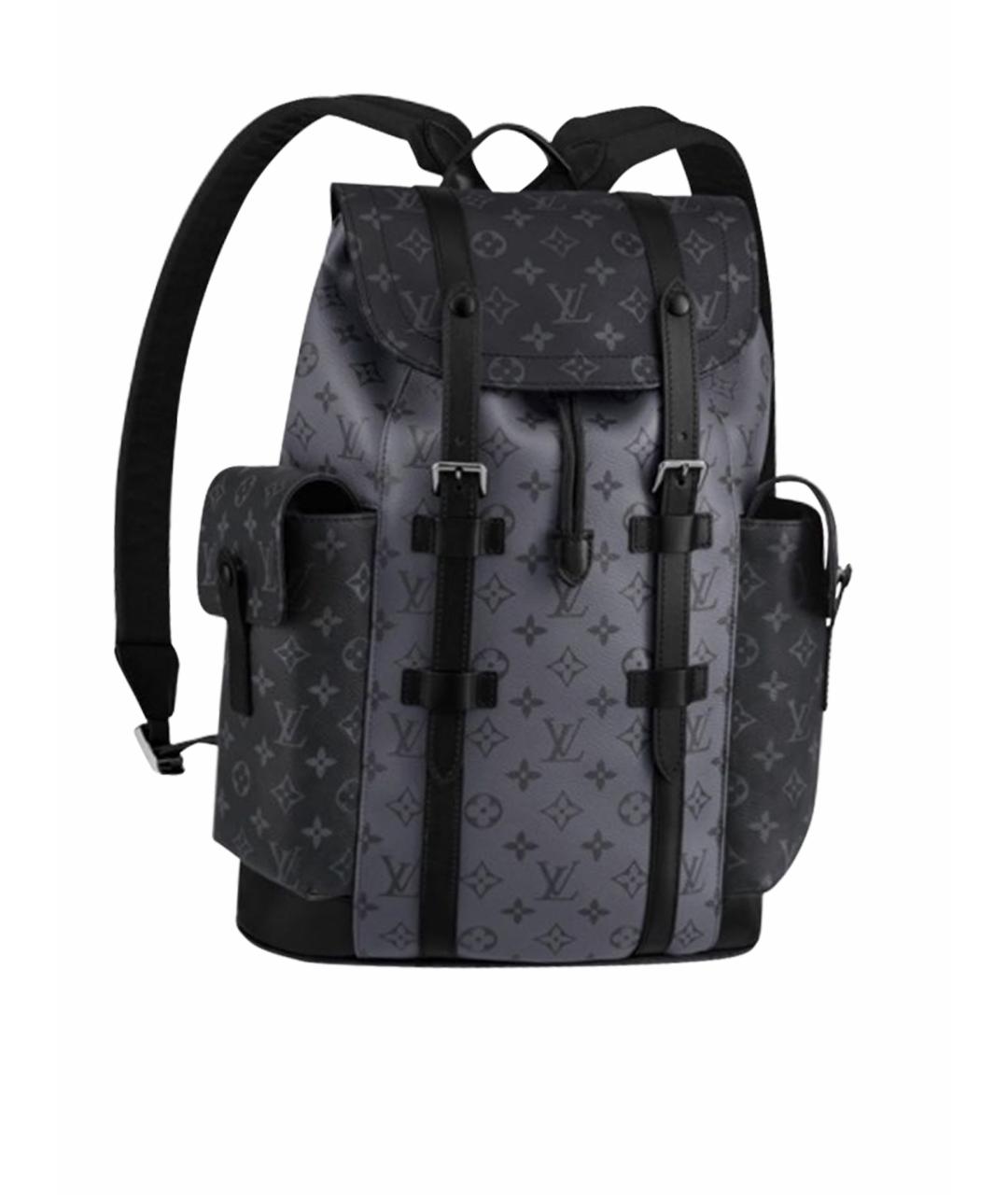 LOUIS VUITTON Черный рюкзак, фото 1
