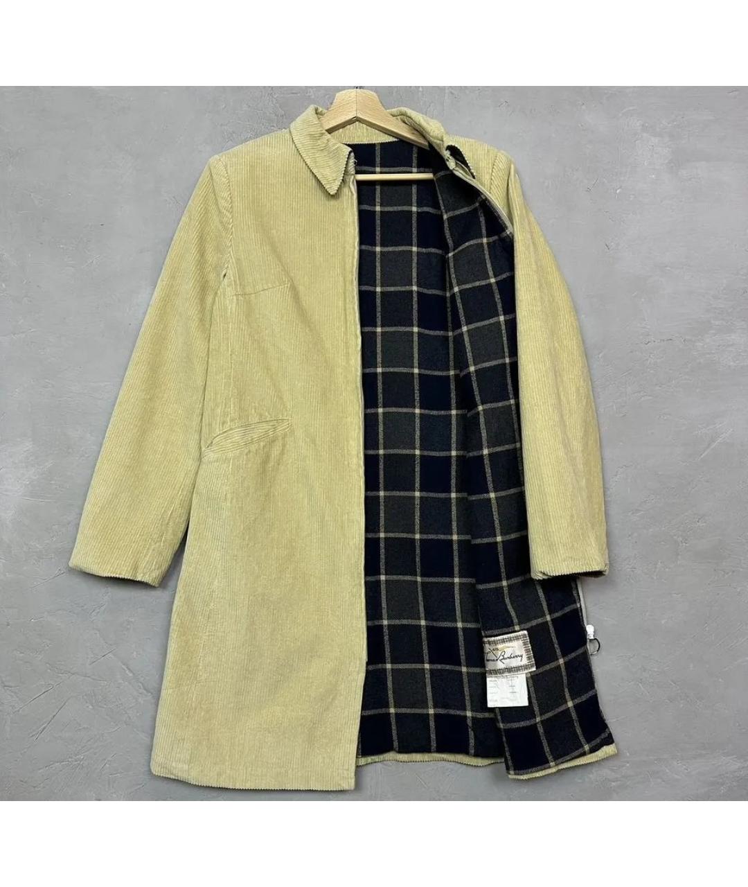 BURBERRY Бежевая хлопковая куртка, фото 3