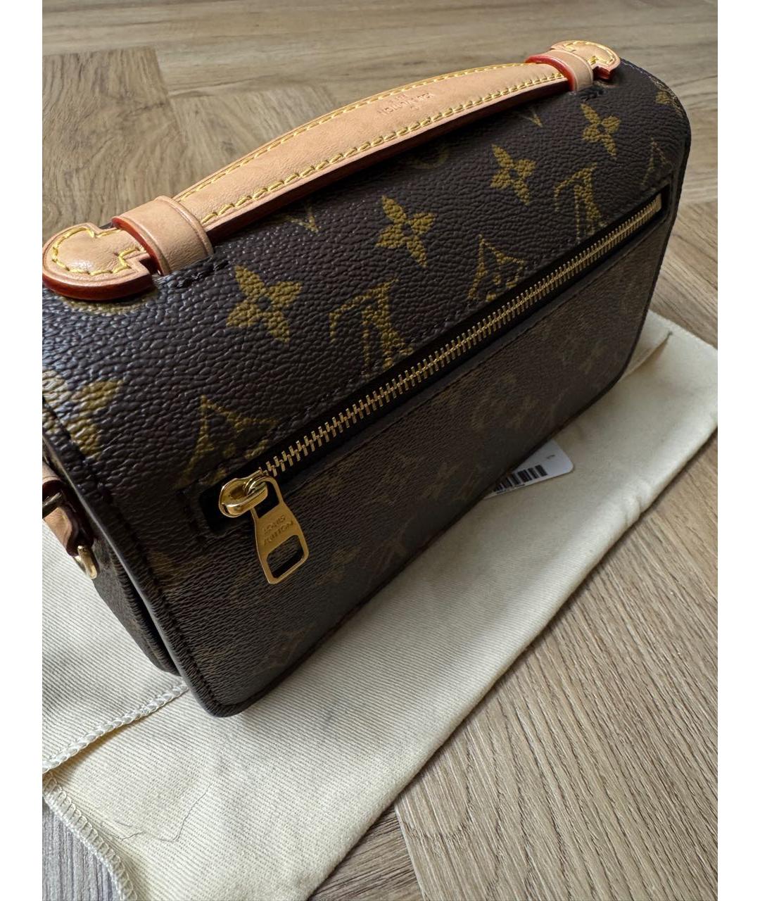 LOUIS VUITTON Коричневая сумка через плечо, фото 2