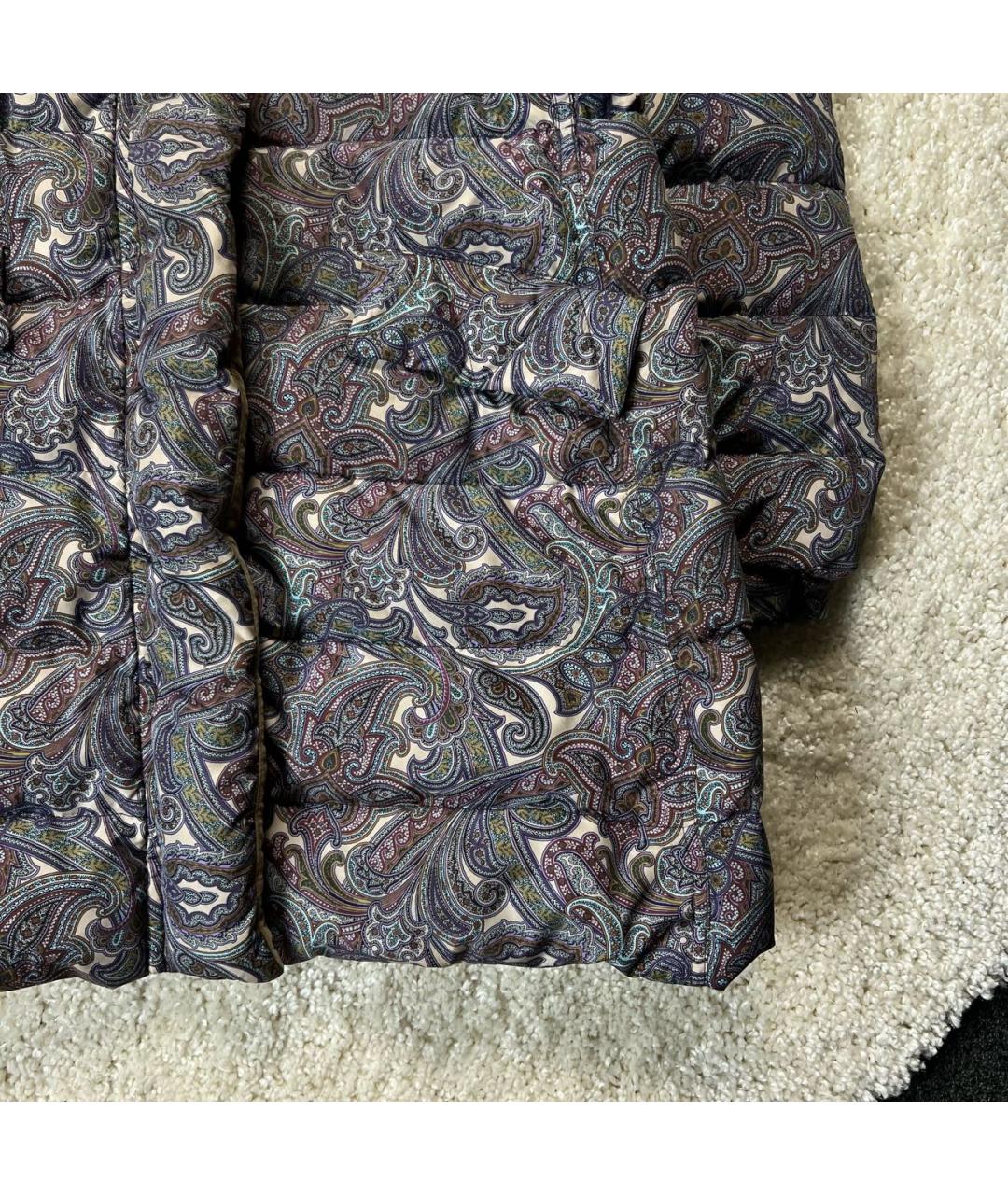 ETRO Мульти полиэстеровый пуховик, фото 4