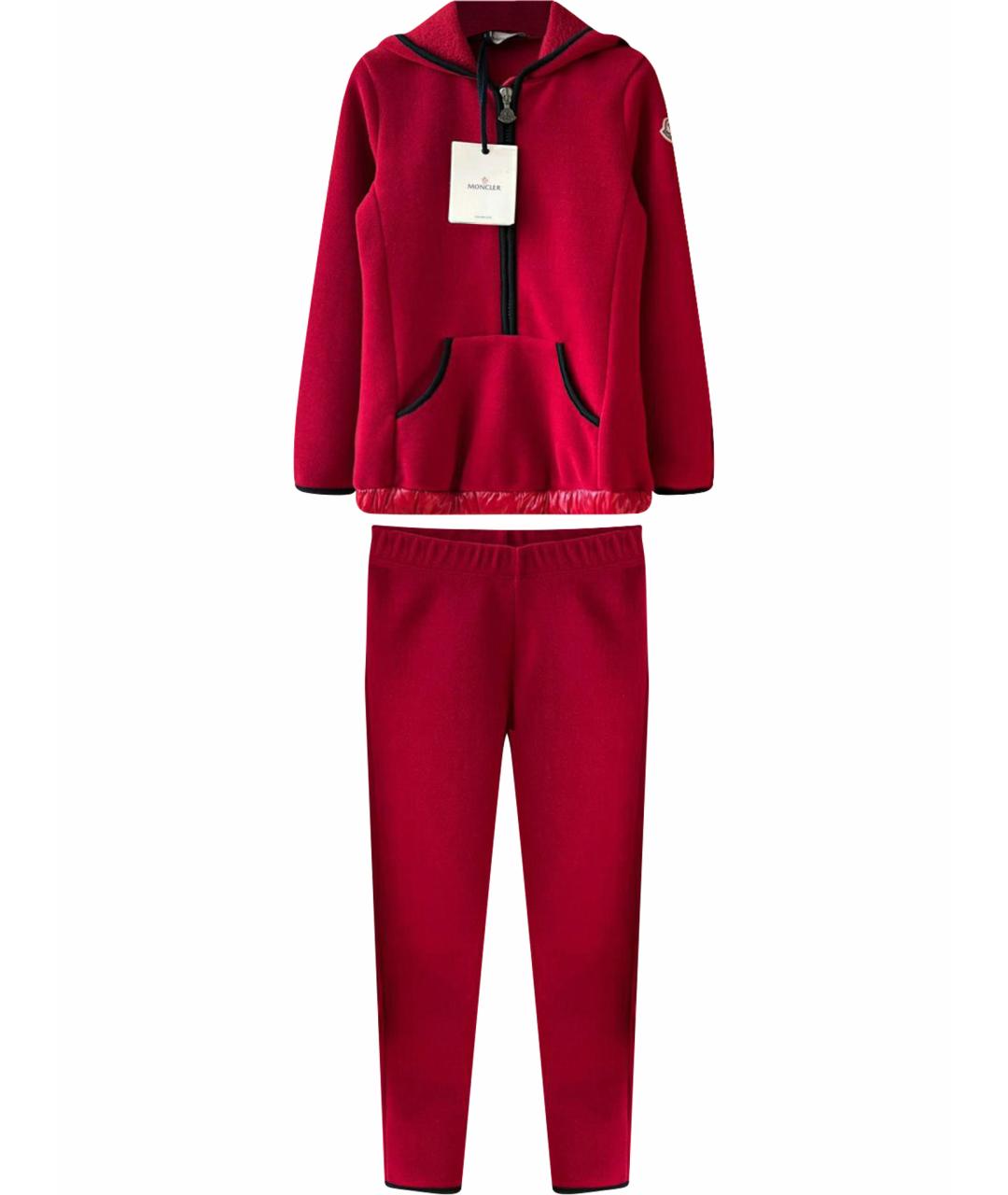 MONCLER KIDS Бордовый комплект, фото 1