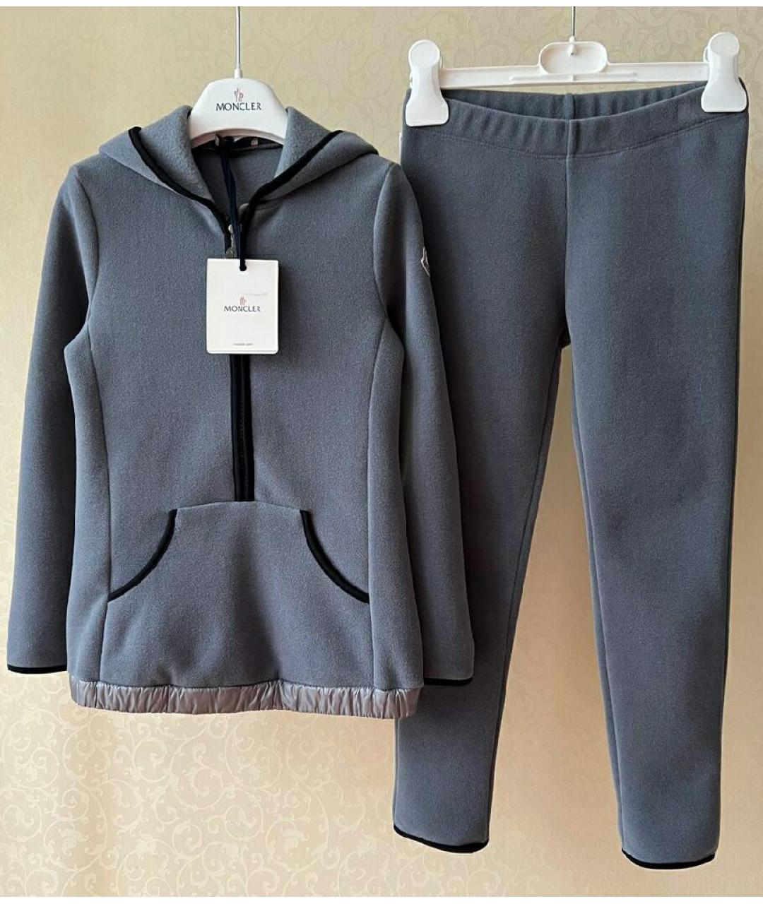 MONCLER KIDS Серый комплект, фото 4