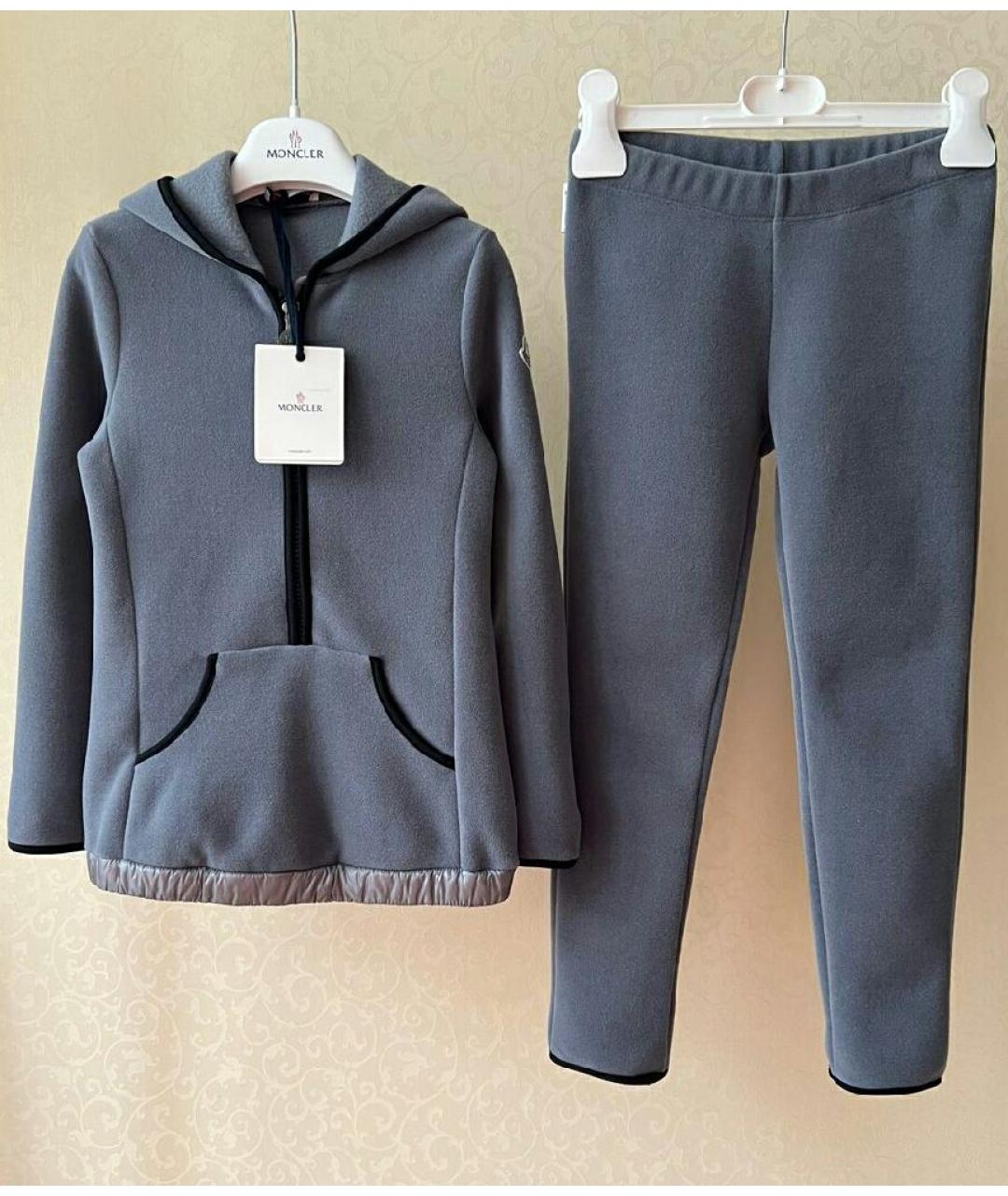 MONCLER KIDS Серый комплект, фото 2