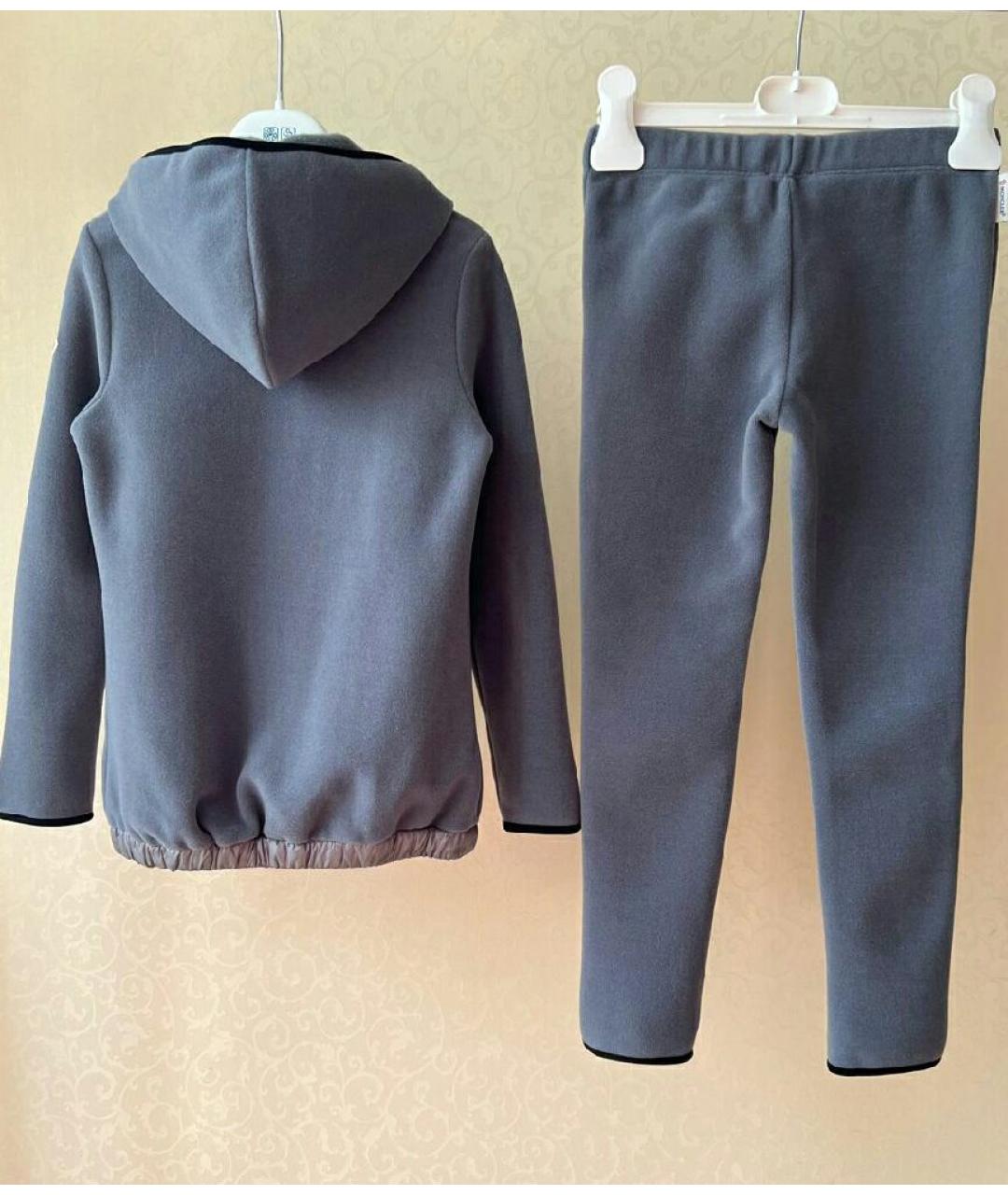 MONCLER KIDS Серый комплект, фото 3