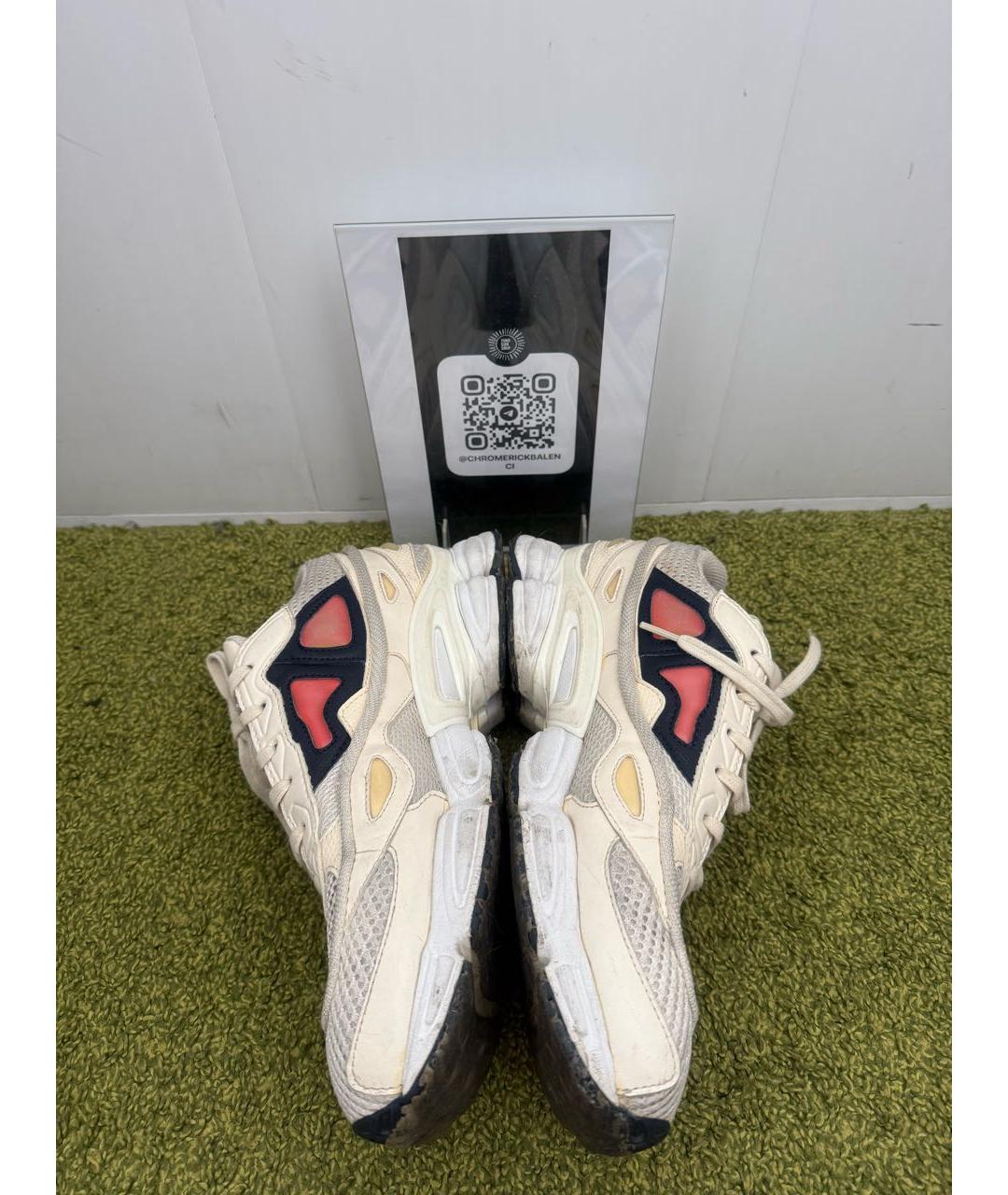 ADIDAS X RAF SIMONS Белые низкие кроссовки / кеды, фото 5