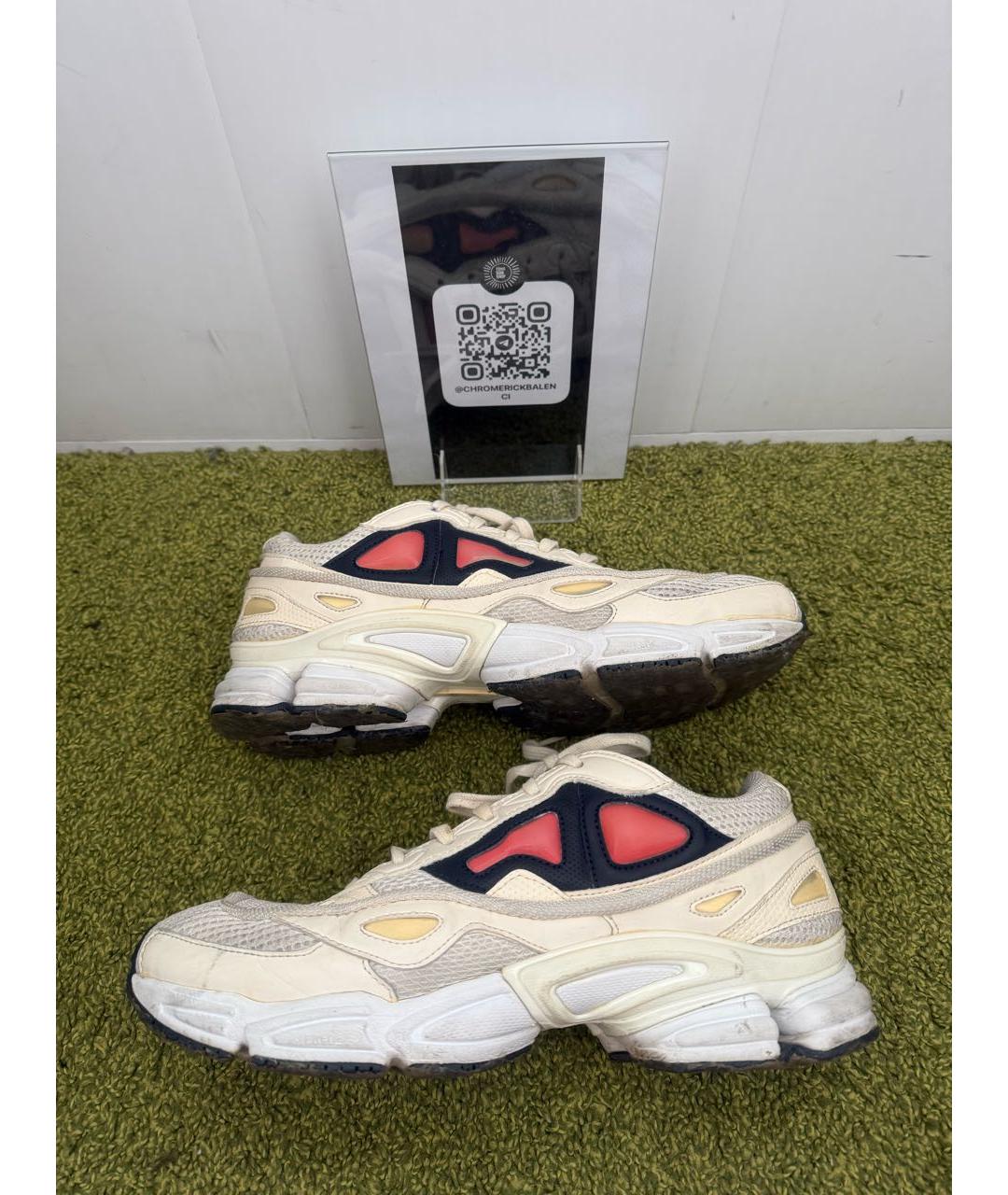 ADIDAS X RAF SIMONS Белые низкие кроссовки / кеды, фото 8