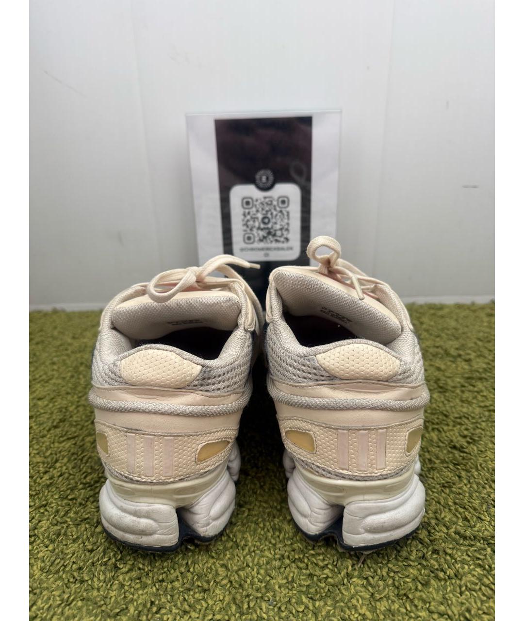 ADIDAS X RAF SIMONS Белые низкие кроссовки / кеды, фото 4