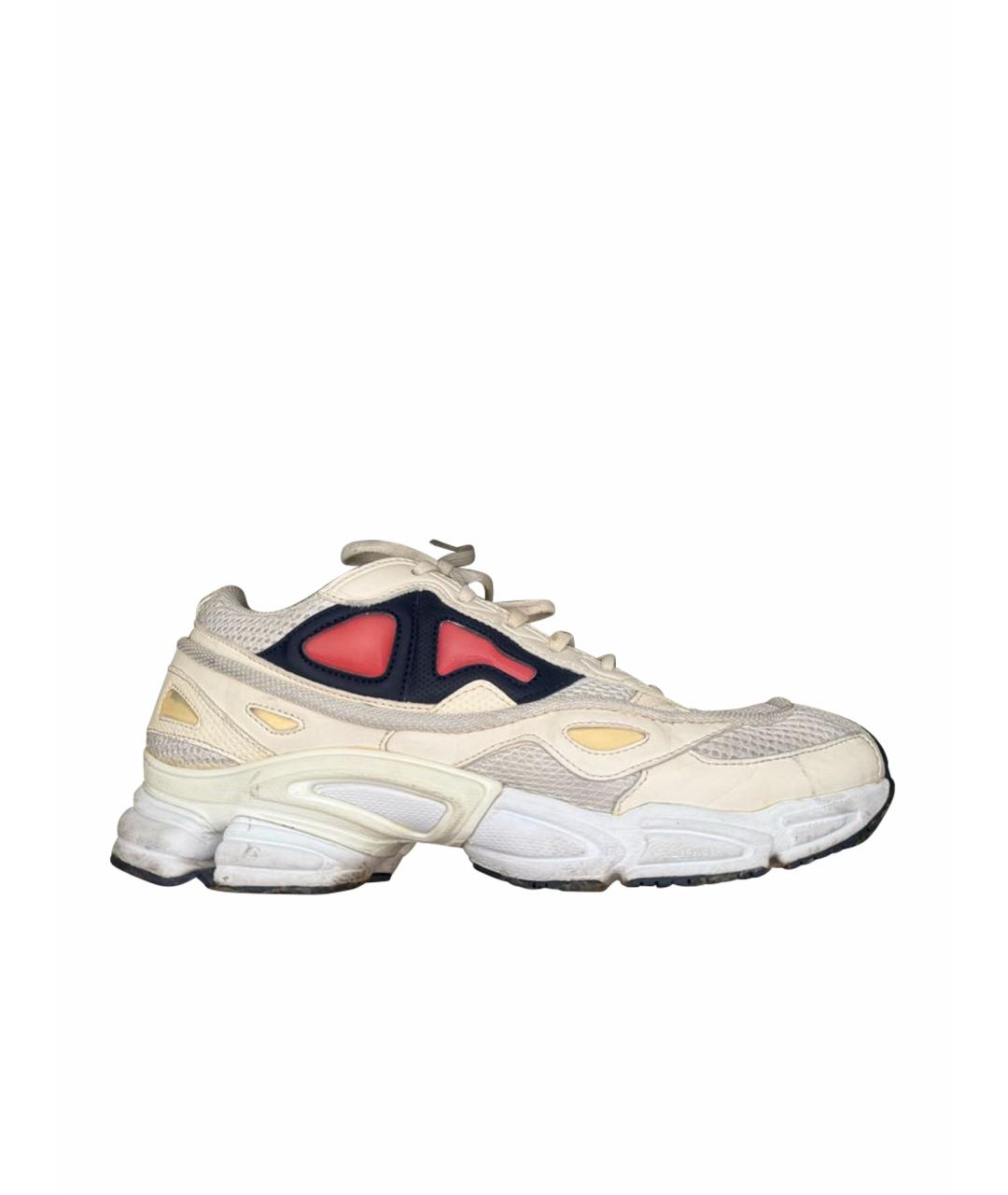 ADIDAS X RAF SIMONS Белые низкие кроссовки / кеды, фото 1