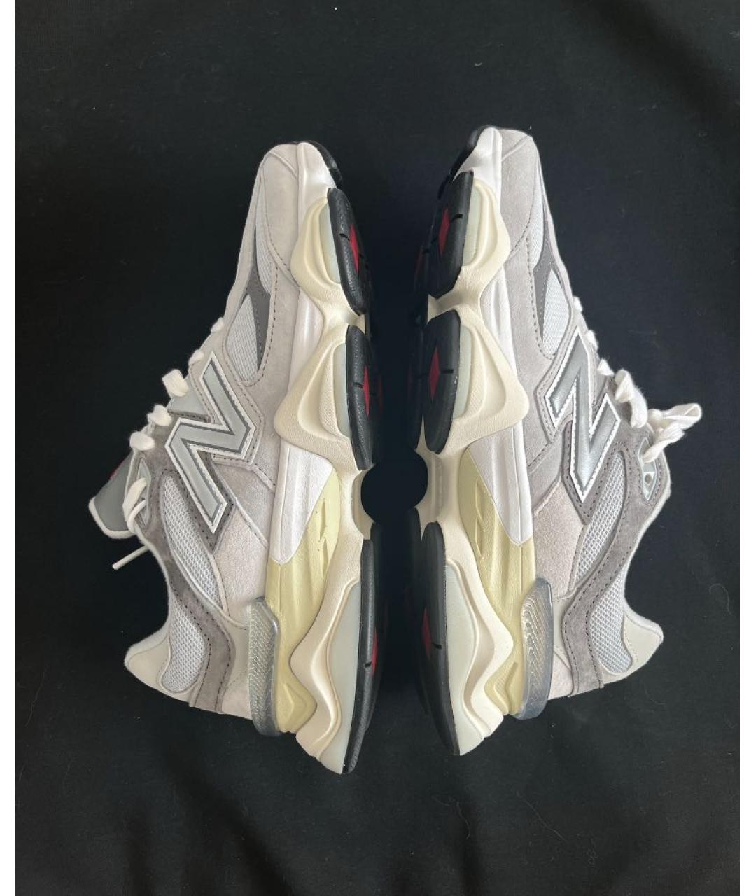 NEW BALANCE Серые замшевые кроссовки, фото 6