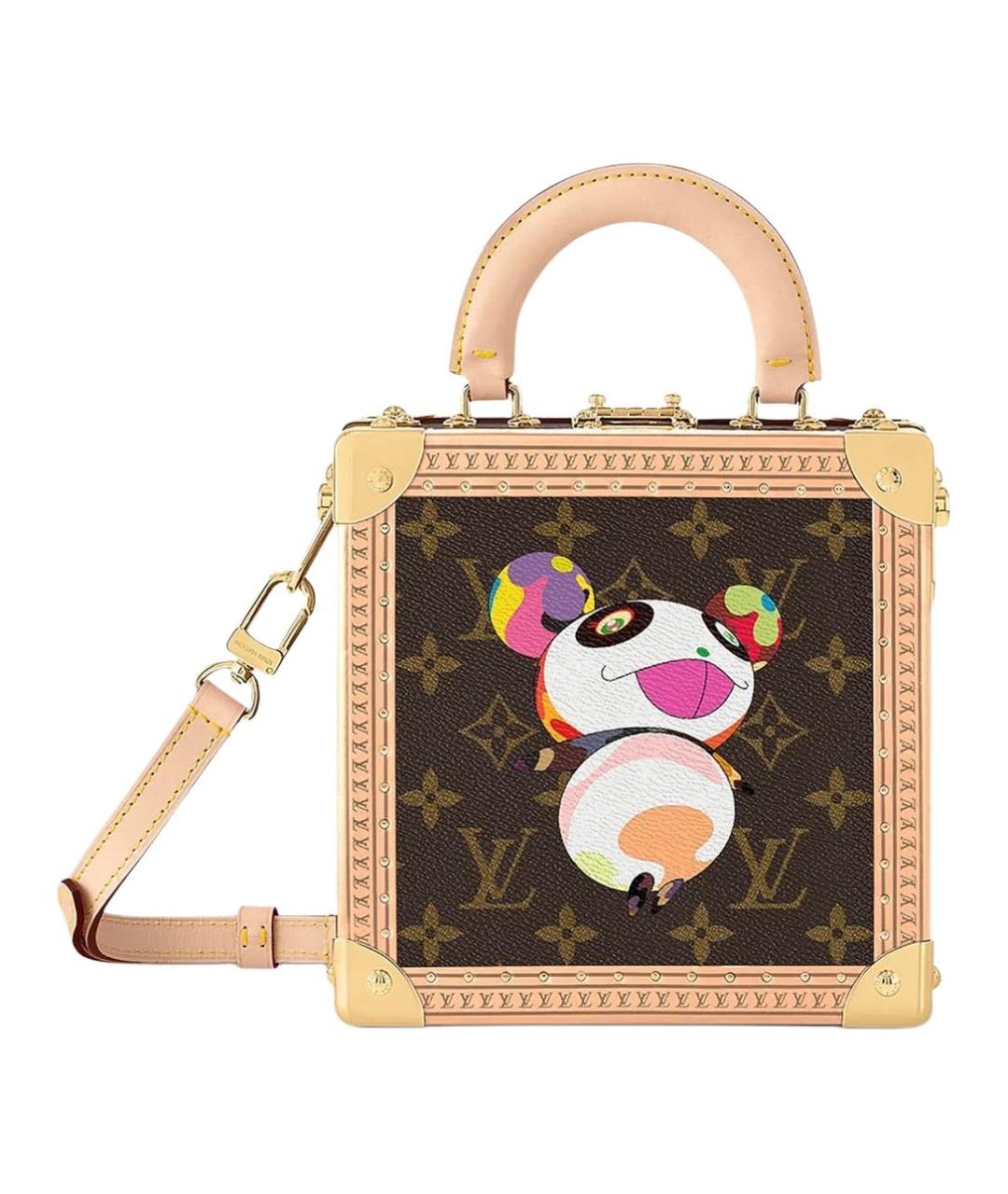 LOUIS VUITTON Коричневая сумка через плечо, фото 1