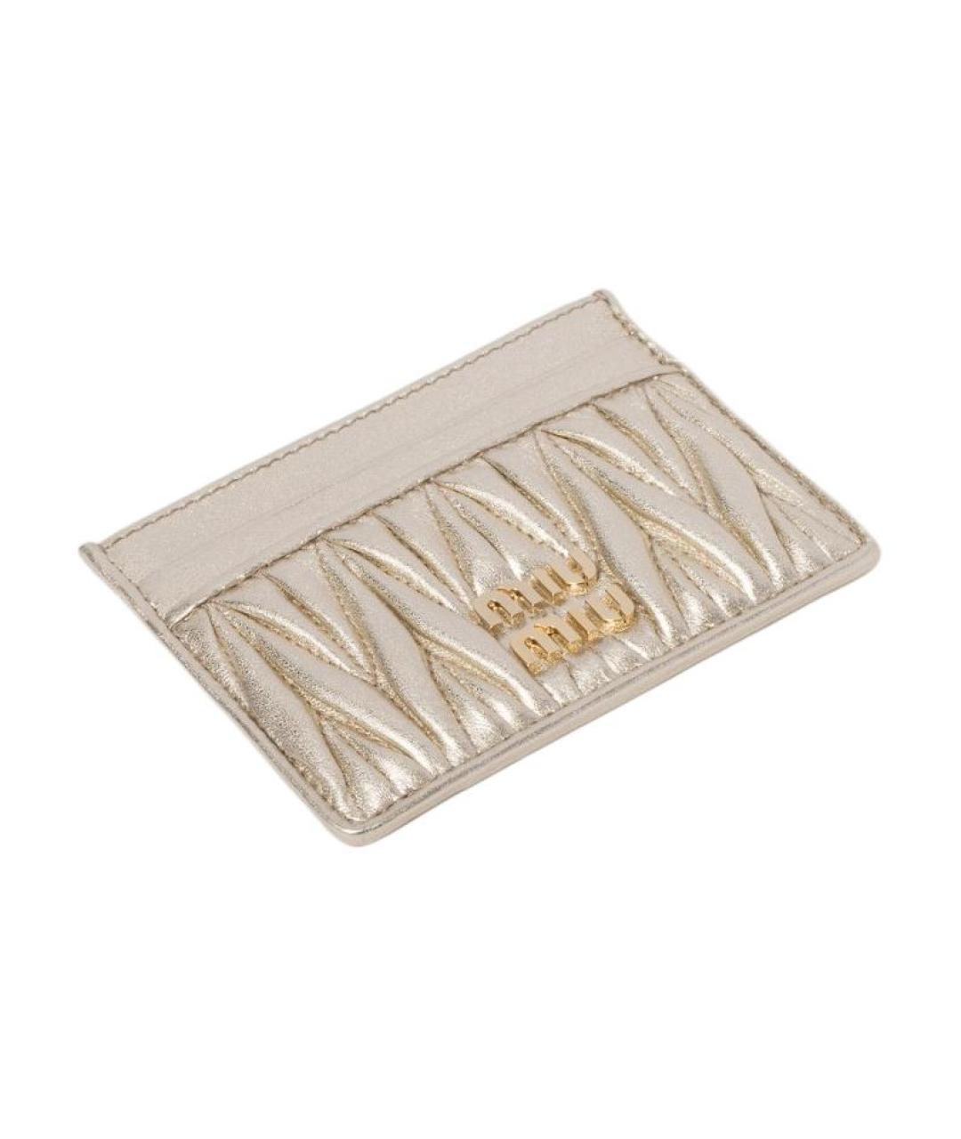 MIU MIU Кожаный кардхолдер, фото 3