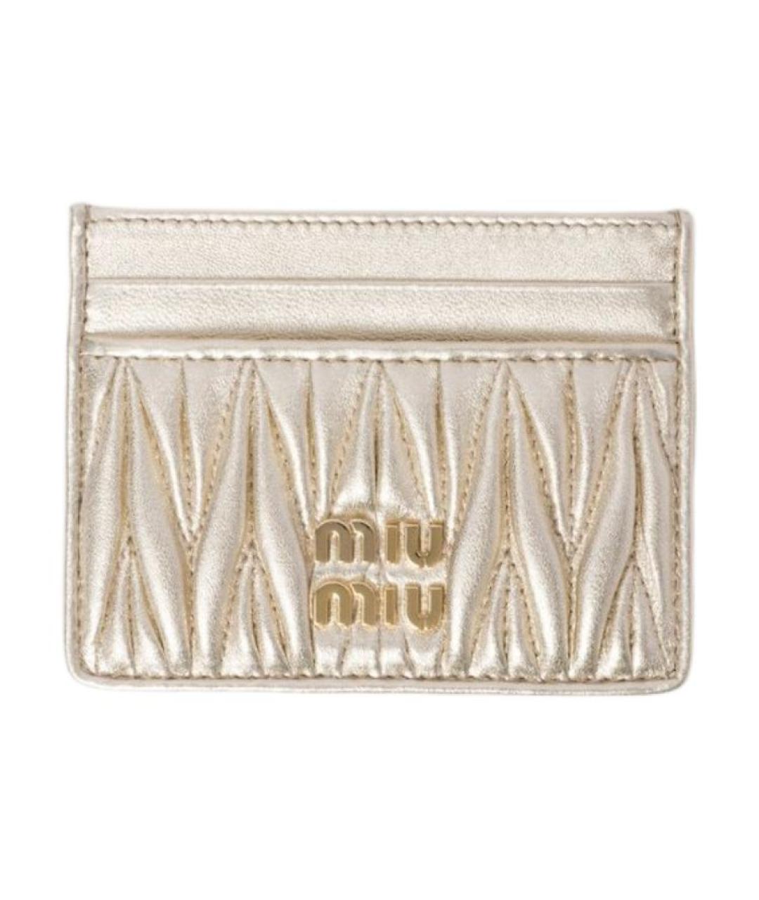 MIU MIU Кожаный кардхолдер, фото 1